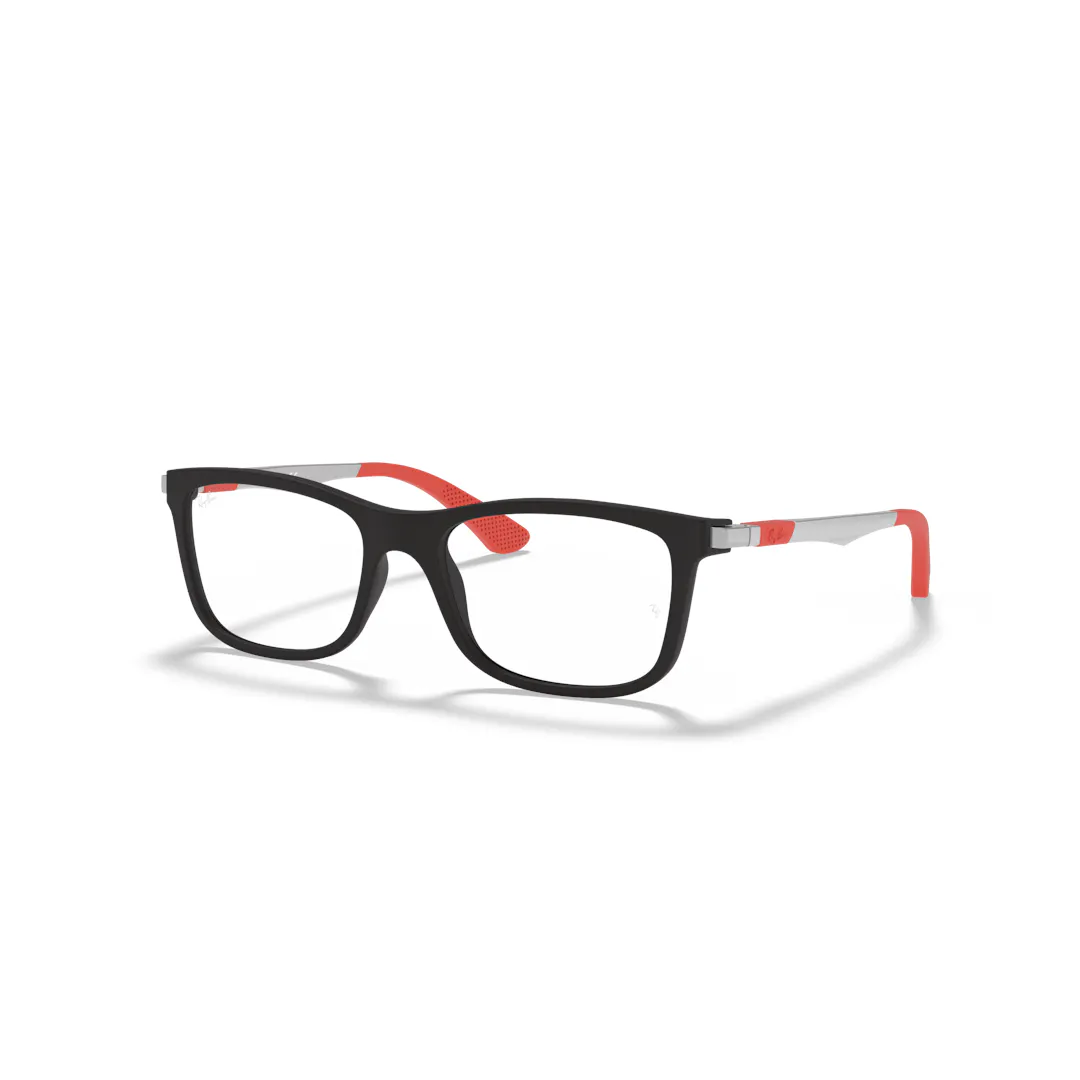 Ray-Ban Eyeglasses Children Rb1549 Optics Kids - Silver Frame Clear Lenses Polarized 50-16