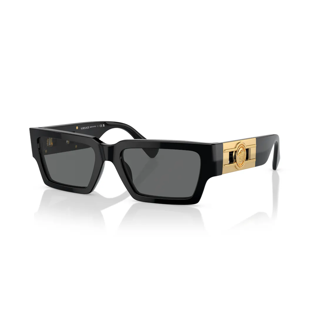 Versace 0VE4459 Solbriller - Firkantede Sort Versace 0VE4459 Solbriller - Firkantede Sort