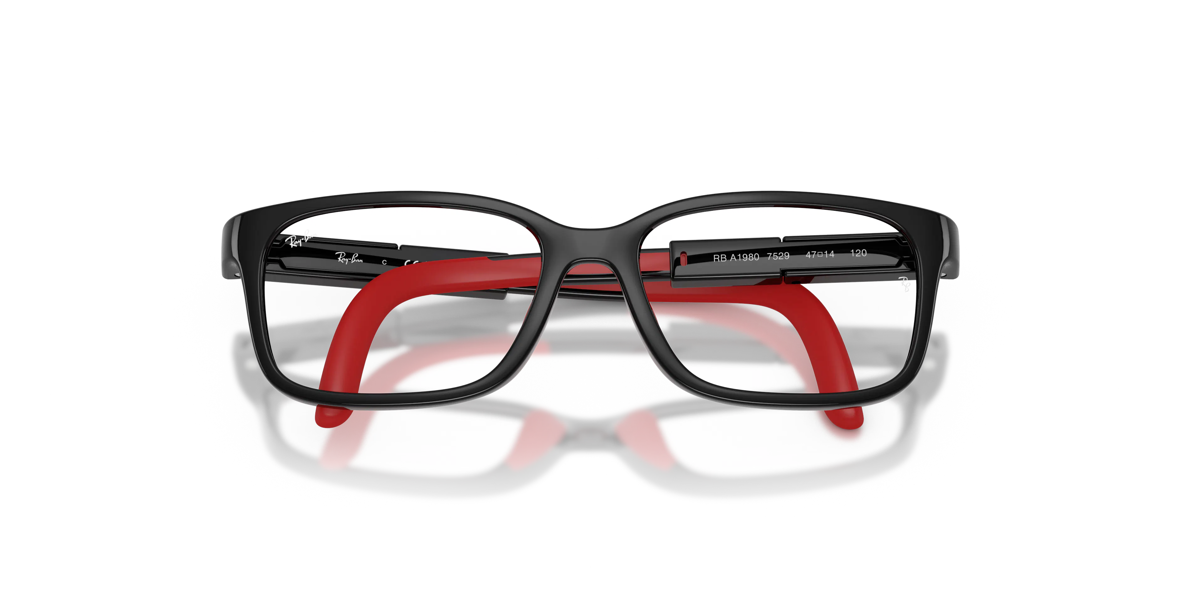 Folded, RAY-BAN RBA1980 RBa1980 Optics Kids Bio-Based 7529