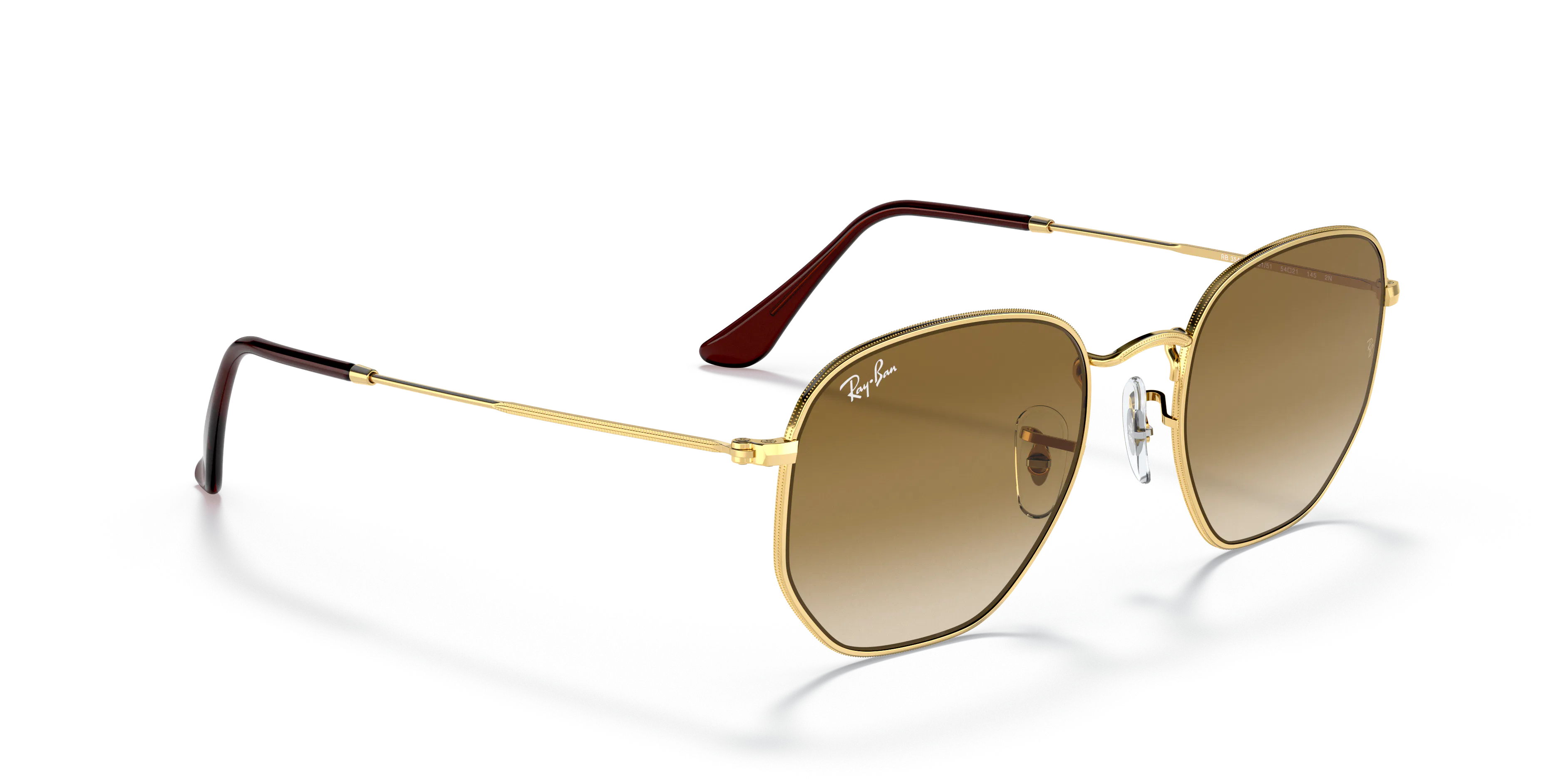 Angle_Right01, Ray-Ban Hexagonal RB3548 001/51