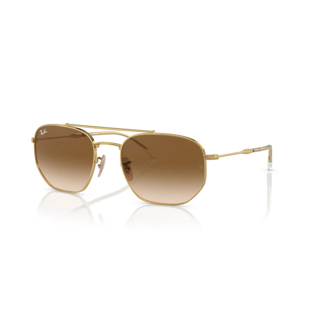 Ray-Ban 0RB3707 Solbriller - Ovale Guld