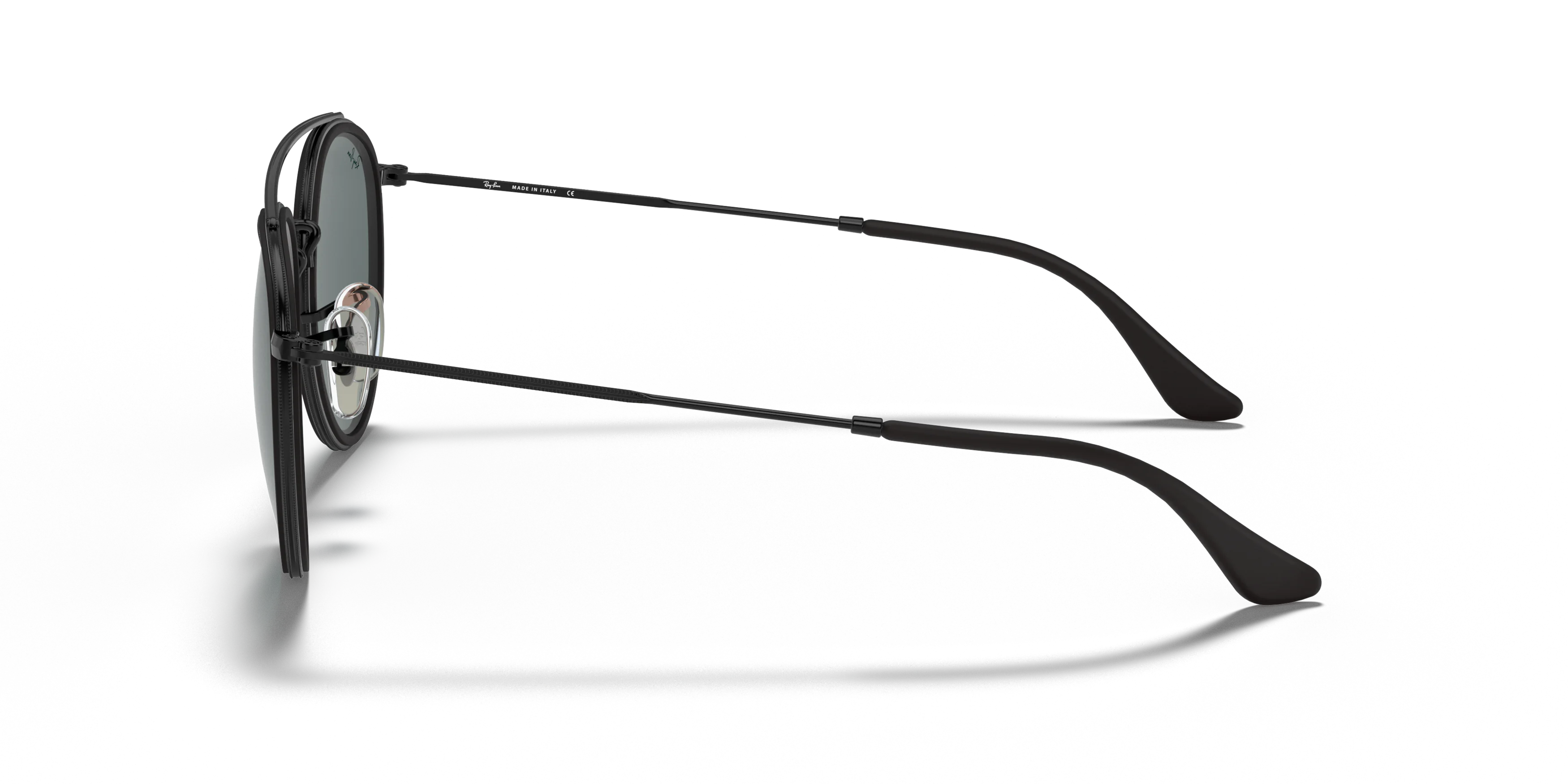 Angle_Left02, RAY-BAN Round Double Bridge RB3647N 002/R5