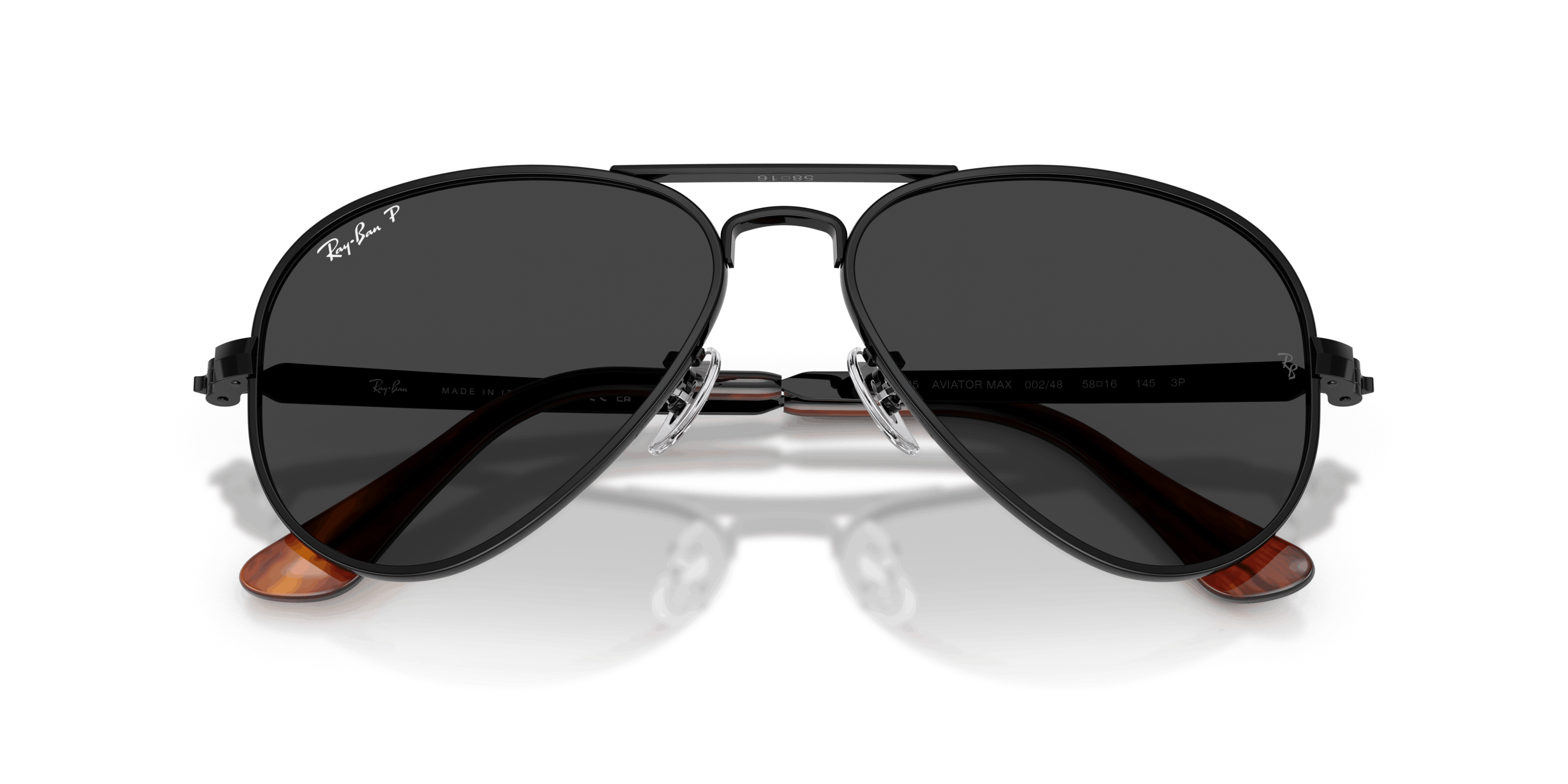 Folded, Ray-Ban AVIATOR MAX RB3925 002/48