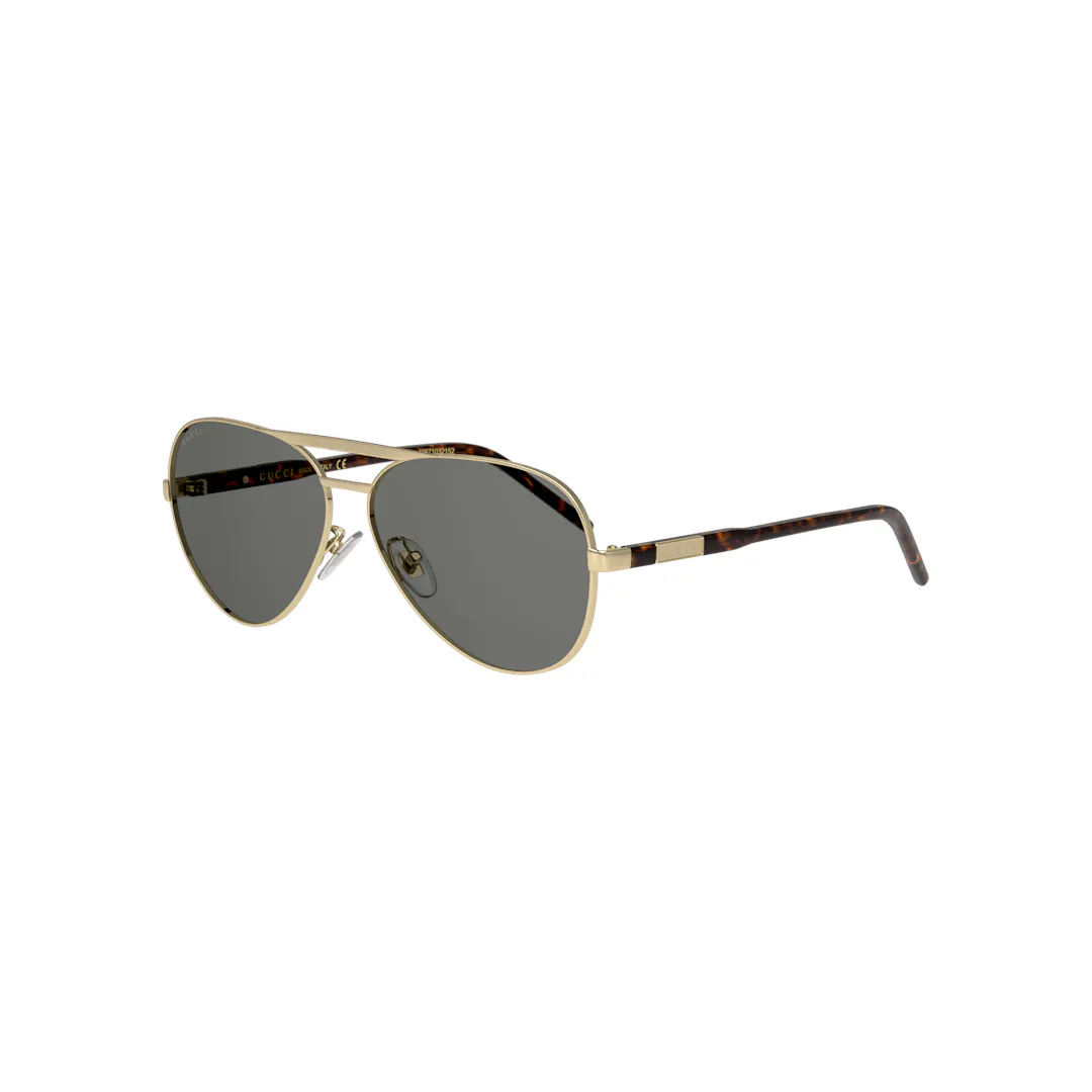 Gucci GG1163S Solbriller - Pilot Guld