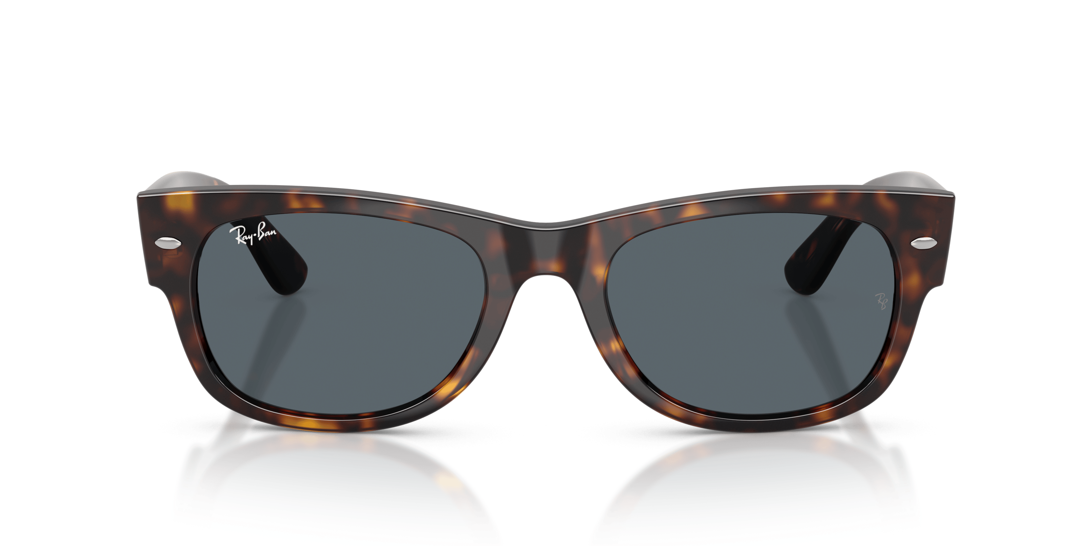 Front, Ray-Ban MEGA WAYFARER II RB0832S 902/R5