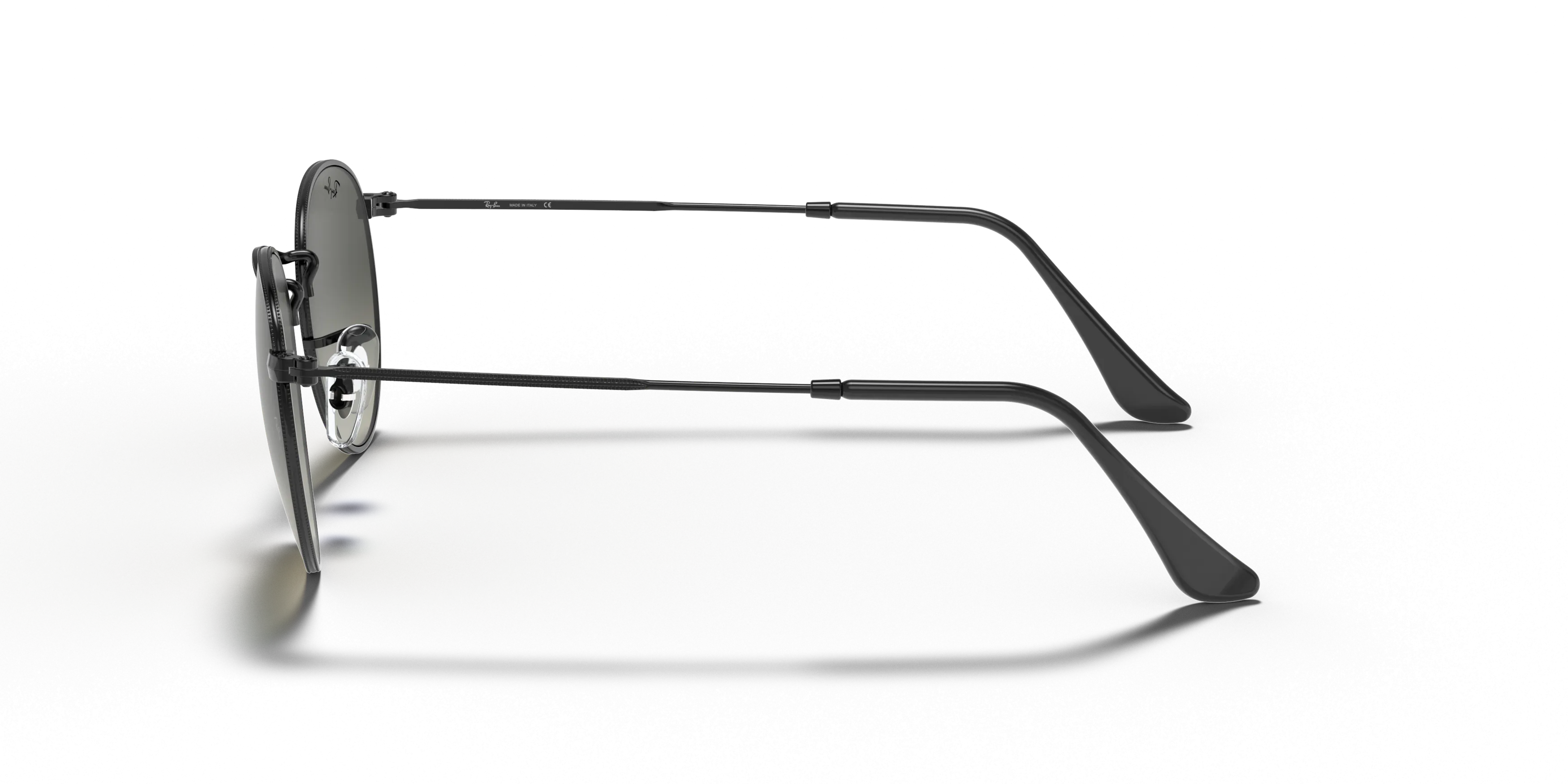 Angle_Left02, Ray-Ban Round Flat Lenses RB3447N 002/71