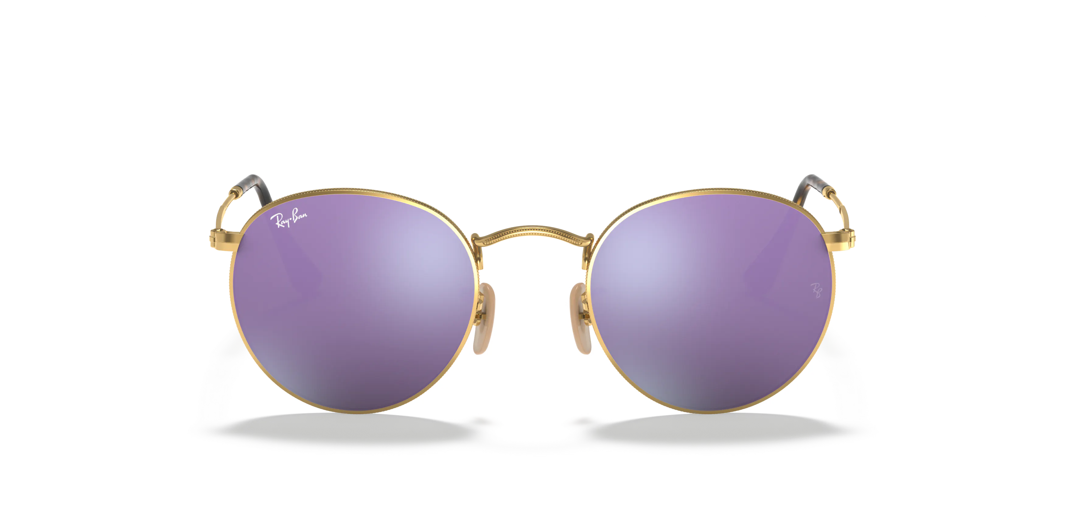 Ray-Ban Round Flat Lenses RB3447N 001/8O
