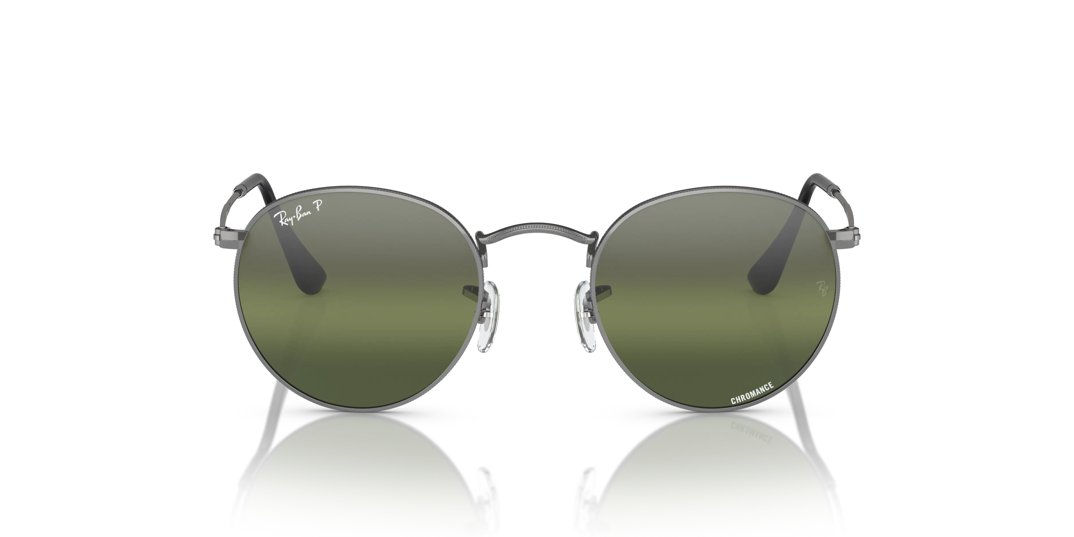 Front, Ray-Ban ROUND METAL RB3447 004/G4