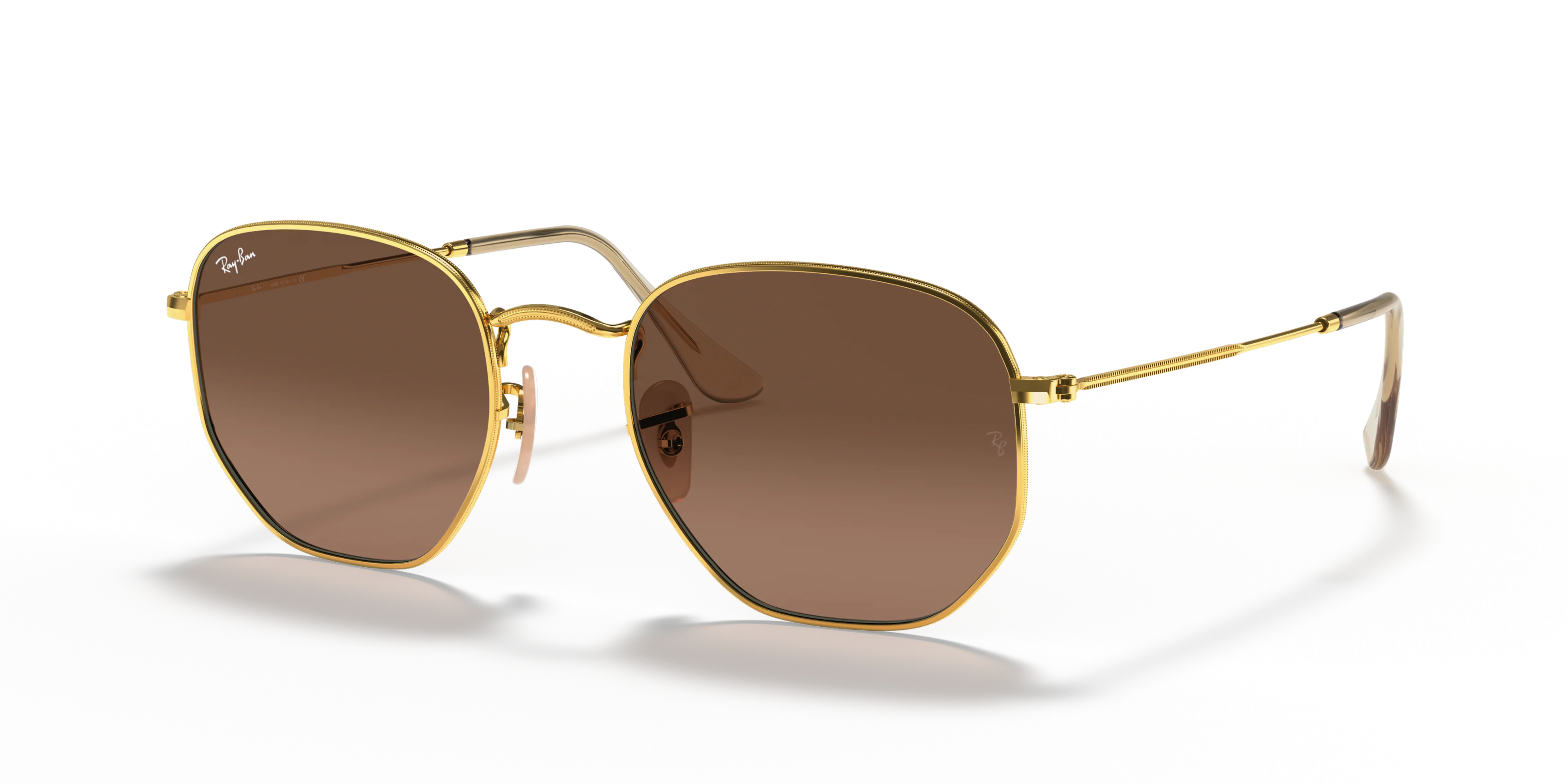 Angle_Left01, RAY-BAN Hexagonal Flat Lenses RB3548N 912443