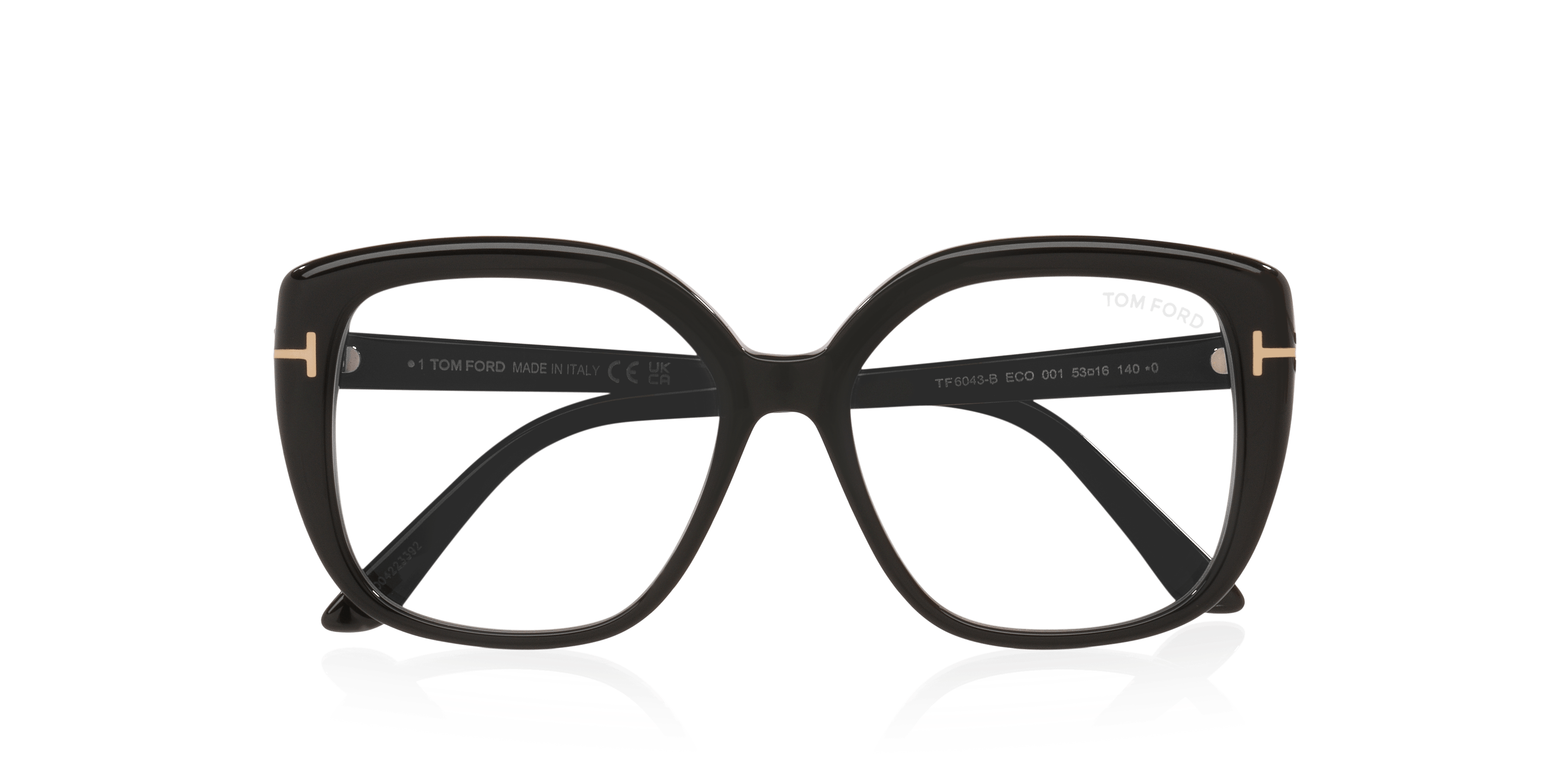 Folded, Tom Ford FT6043-B 001 Briller