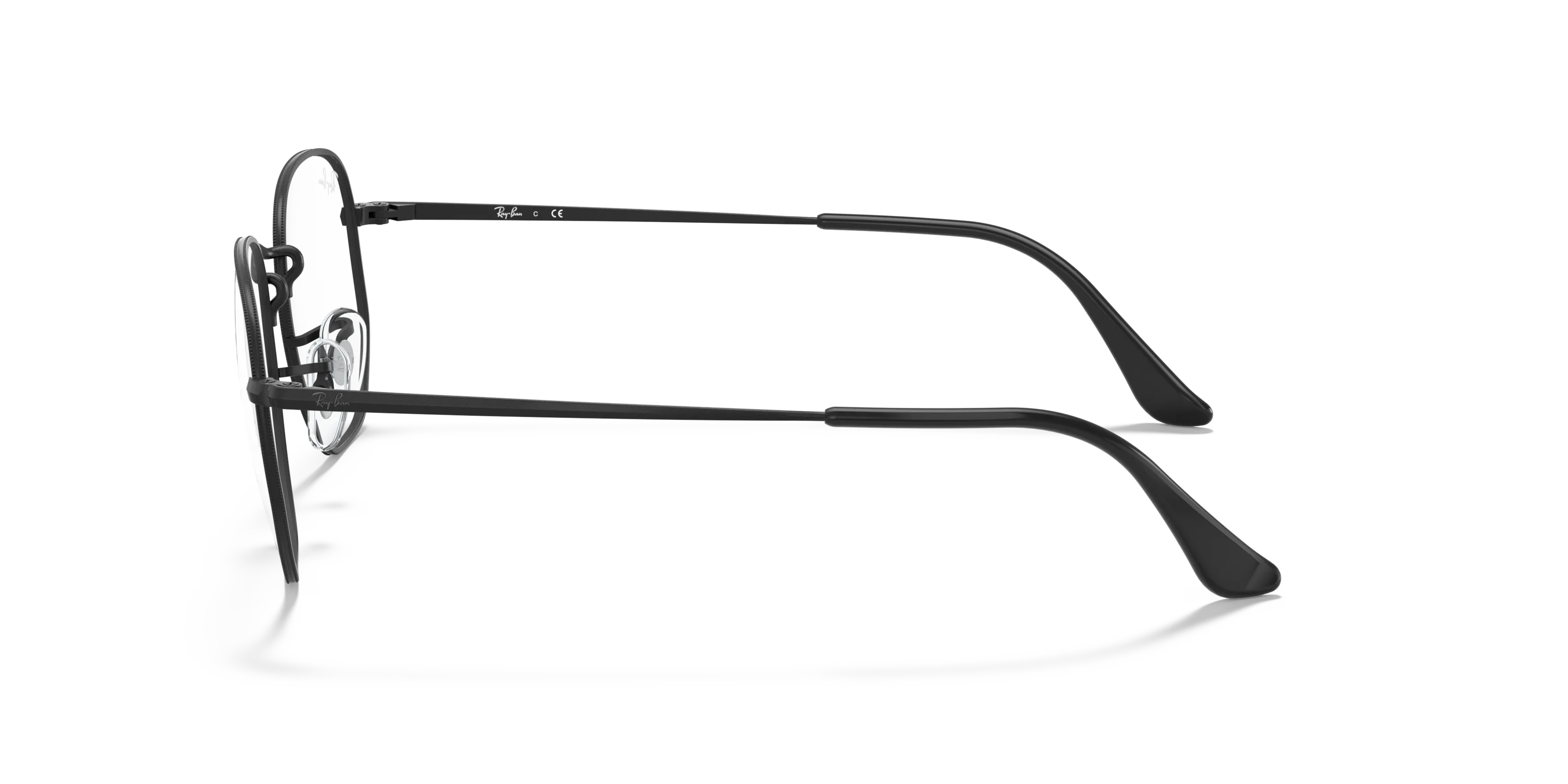 Angle_Left02, Ray-Ban Hexagonal RX 6448 Glasses