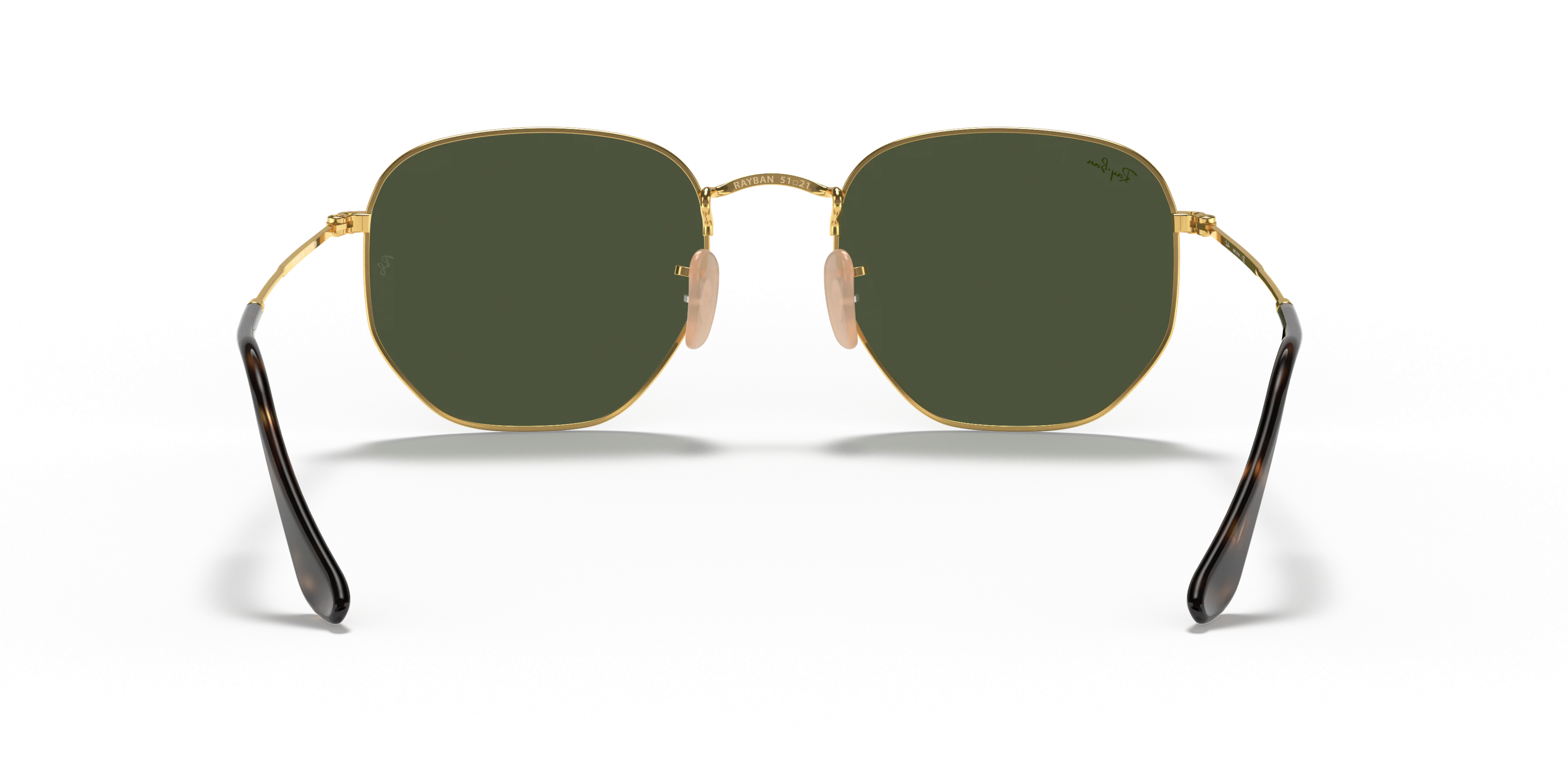 Detail02, Ray-Ban Hexagonal Flat Lenses RB 3548N Sunglasses