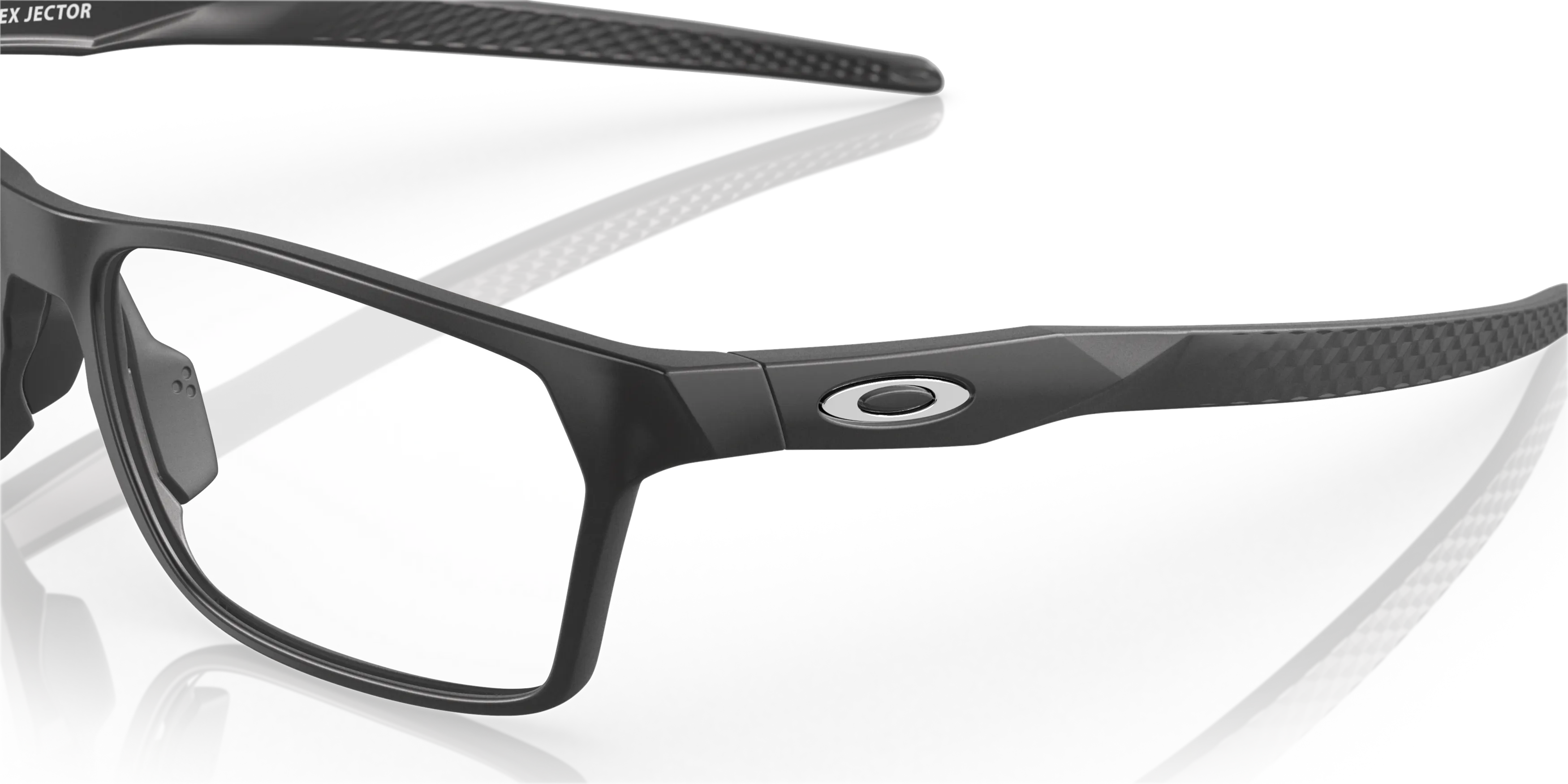 Oakley OX8032 Hex Jector rectangle Glasses with Black frame