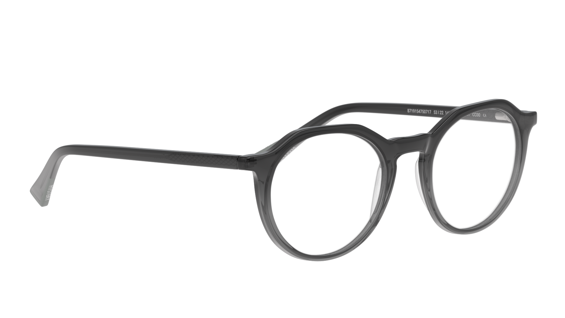 Angle_Right01 Unofficial UNOM0123 (GT00) Glasses Transparent / Grey