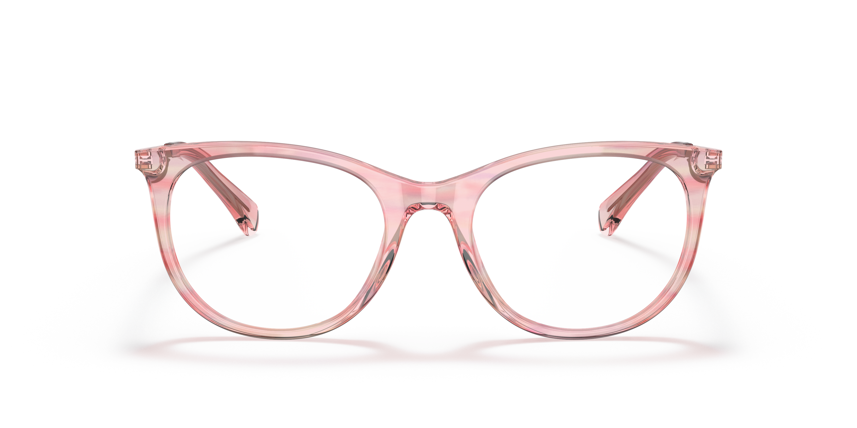 Front Ralph by Ralph Lauren RA 7139 Glasses Transparent / Pink
