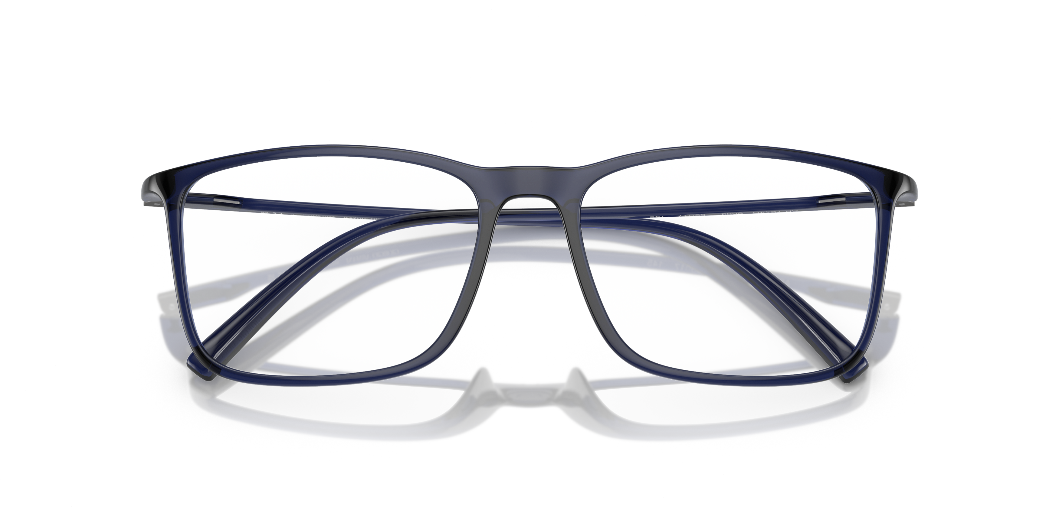 Folded Giorgio Armani AR7244U 6003 Transparant, Blauw