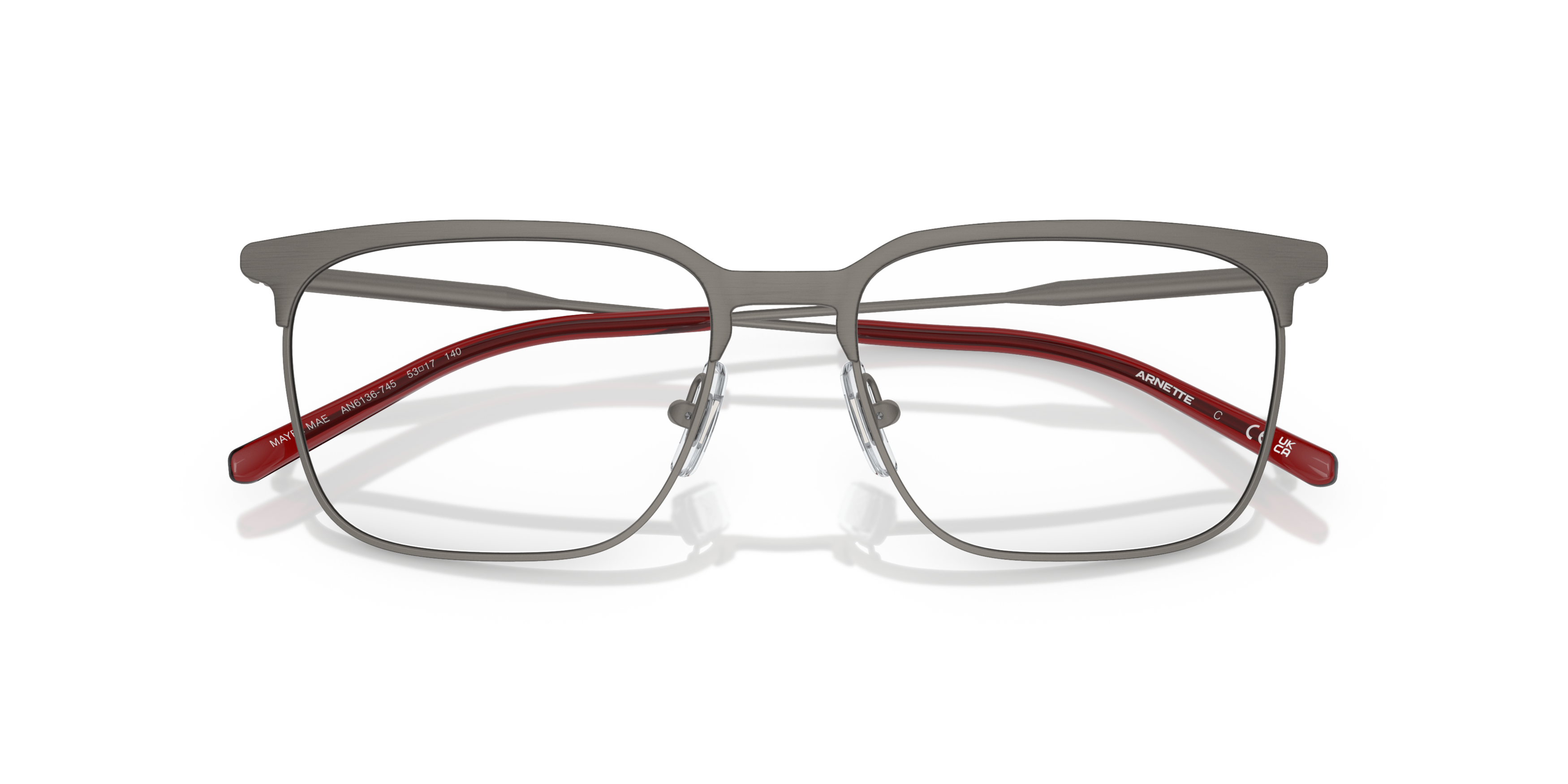 Folded Arnette MAYBE MAE AN 6136 Glasses Transparent / Grey
