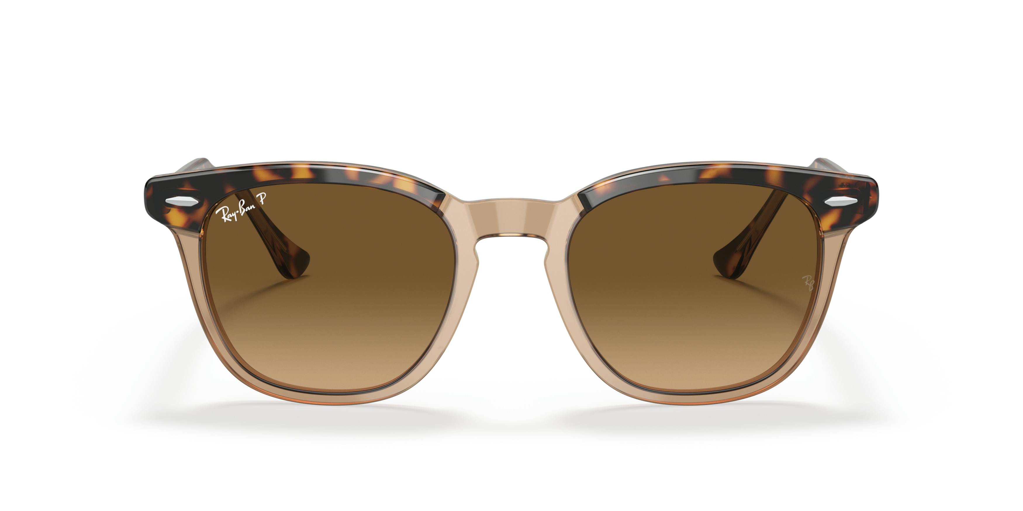 Sunglasses Hawkeye Polarized Ray-Ban , Bruin , Dames