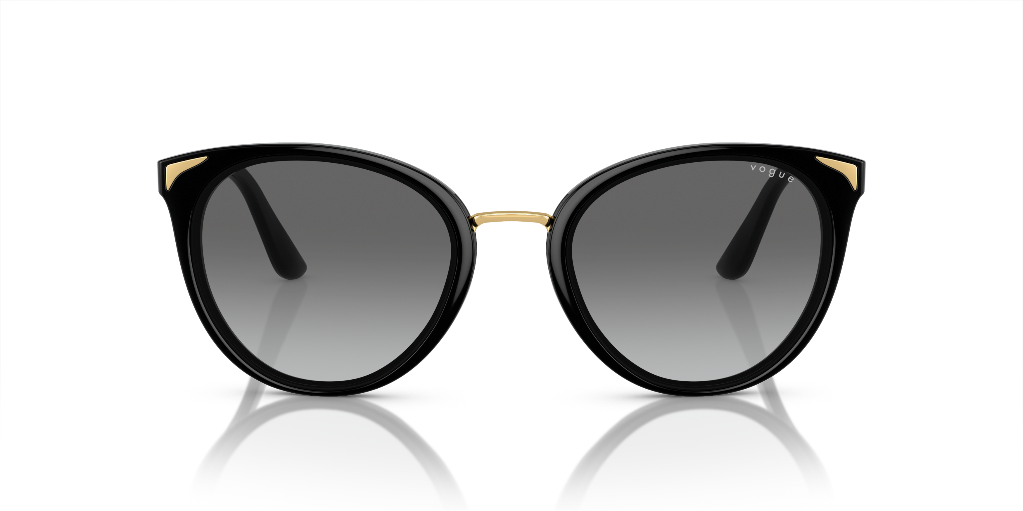 Front Vogue VO 5230S Sunglasses Grey / Black