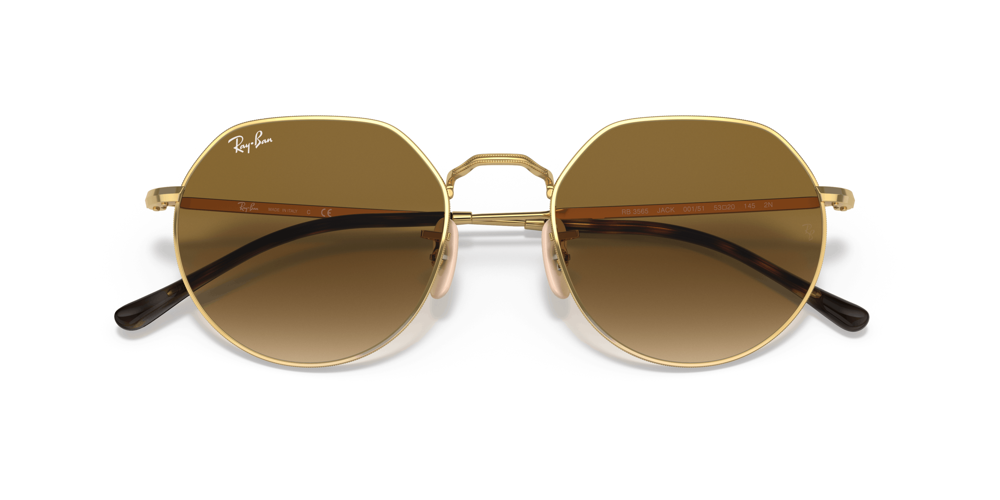 [products.image.folded] Ray-Ban Jack RB3565 001/51 Solglasögon