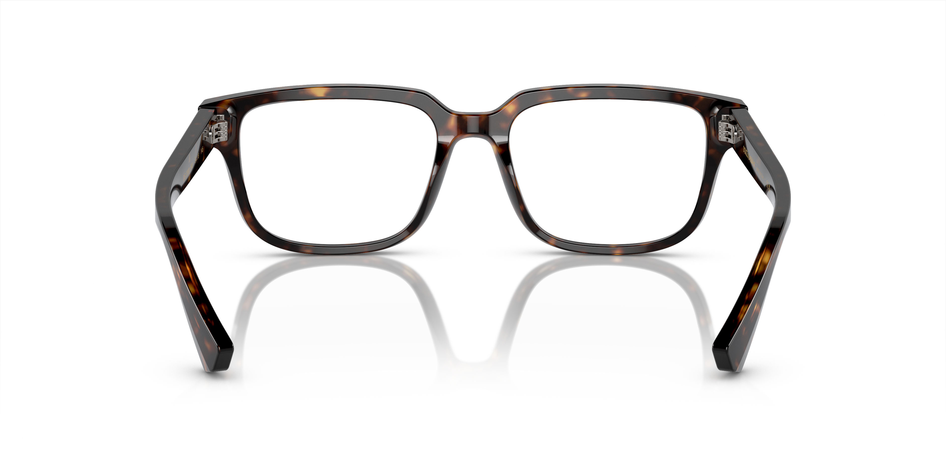 Detail02 Dolce & Gabbana DG 3380 Glasses Transparent / Black