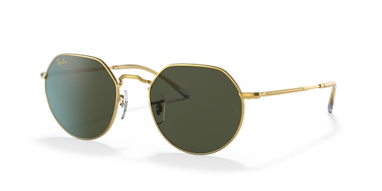 Ray-Ban Jack RB 3565 Sunglasses Green / Gold