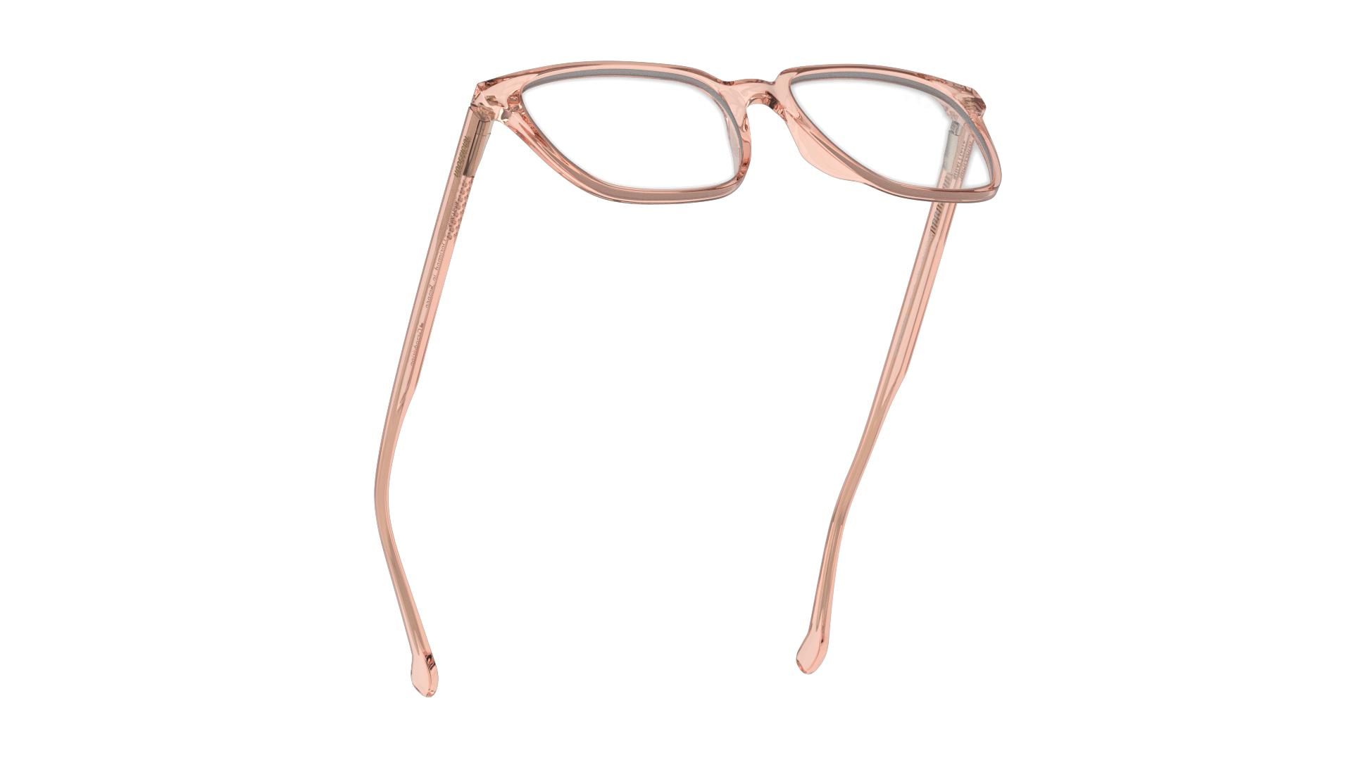 Bottom_Up Unofficial UN OT0137 Children's Glasses Transparent / Pink