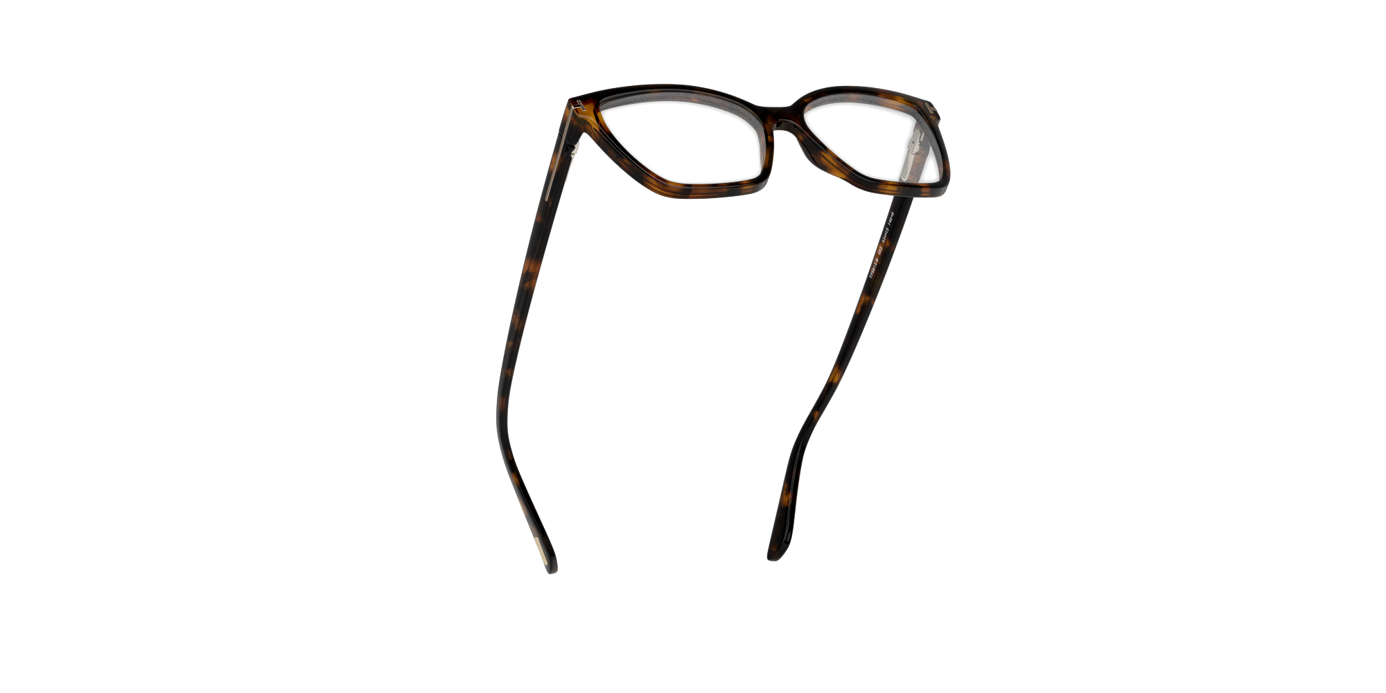Bottom_Up Tom Ford FT 5812-B (052) Glasses Transparent / Havana