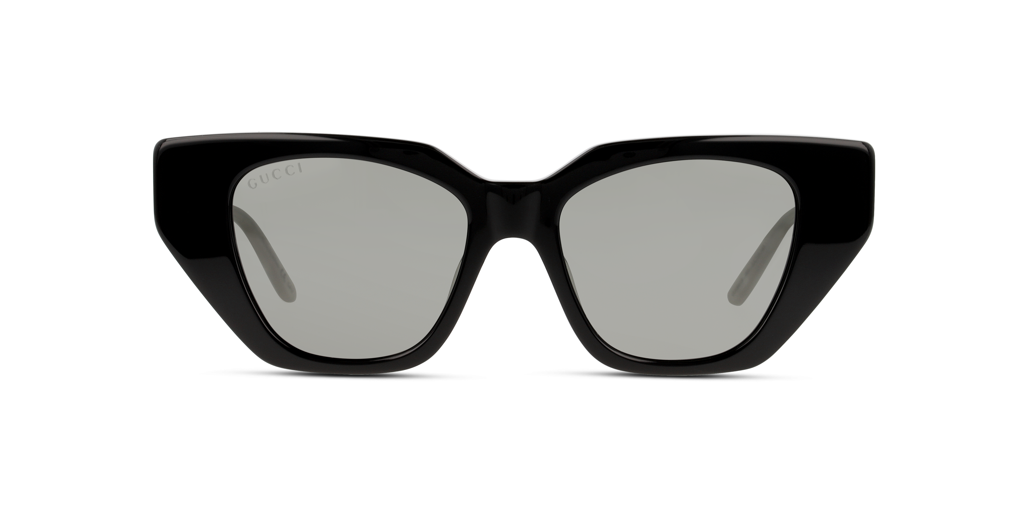 Front Gucci GG 0641S Sunglasses Grey / Black