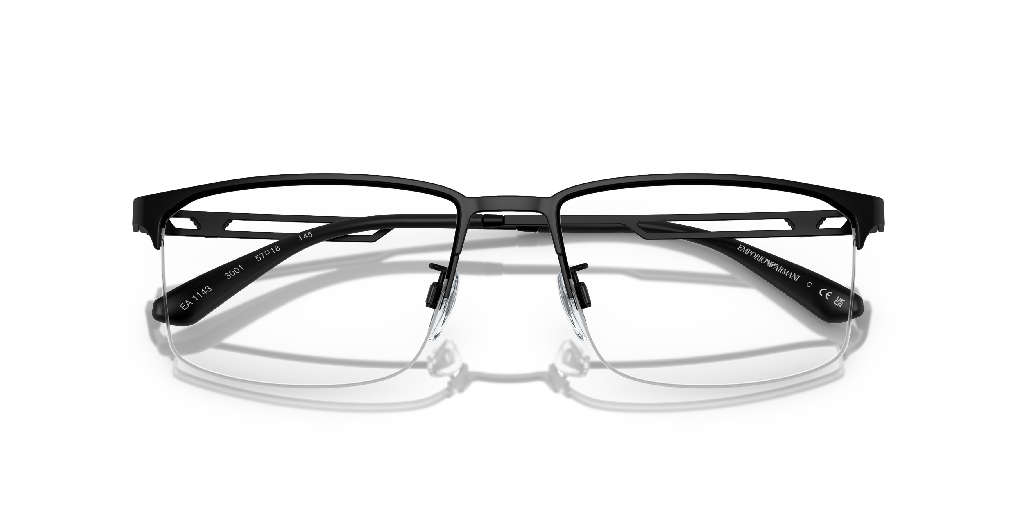 Folded Emporio Armani EA 1143 Glasses Transparent / Black