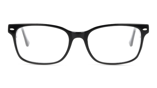 Unofficial UNOM0012 Teen's Glasses Transparent / Transparent, Black