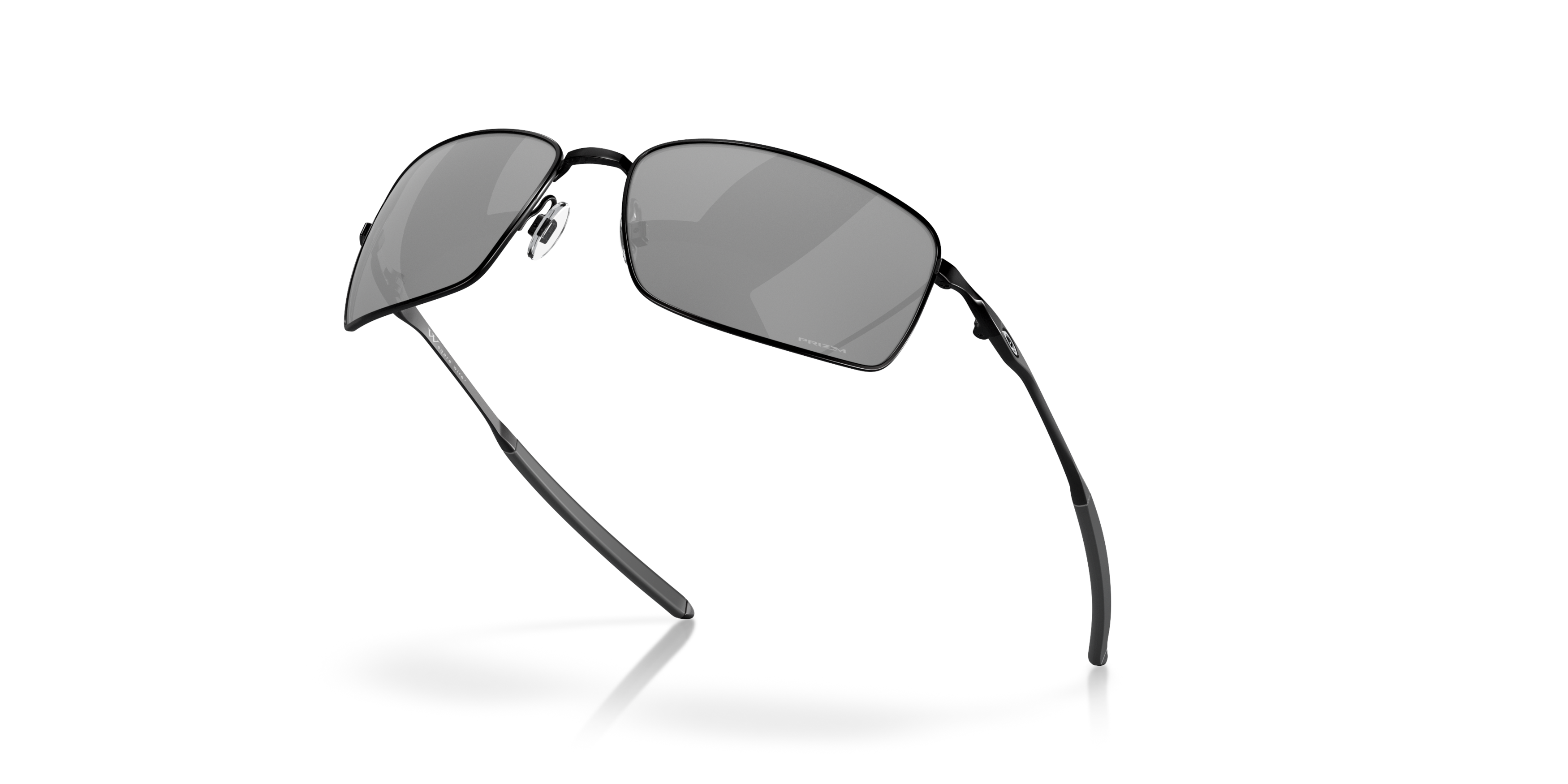 Bottom_Up Oakley Square Wire OO 4075 (407513) Sunglasses Silver / Black