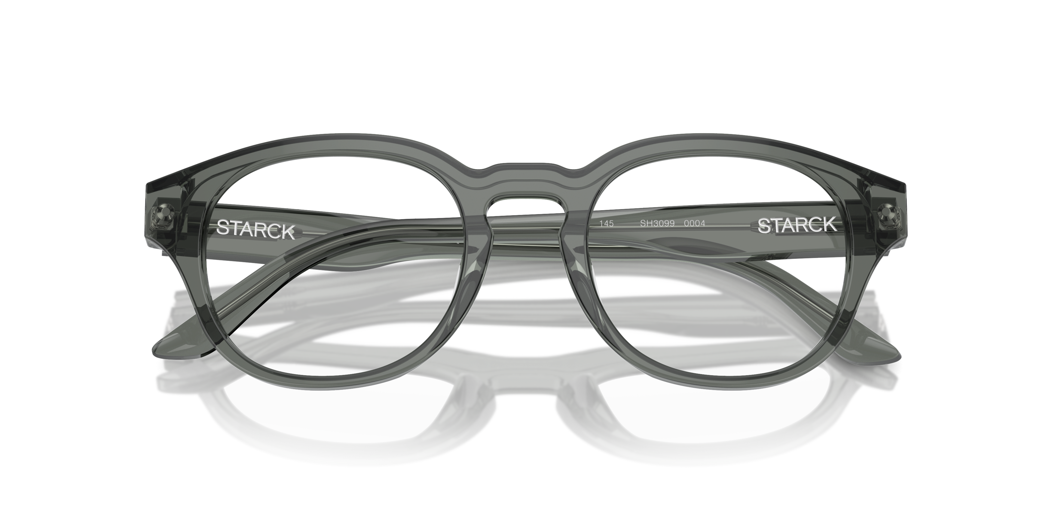 Folded Starck SH 3099 Glasses Transparent / Grey