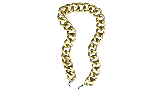 CotiVision Diva Glasses Chain Gold