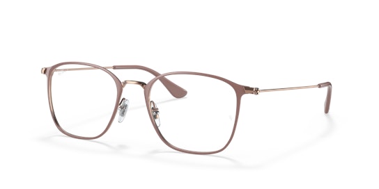 Ray-Ban RX 6466 (2927) Glasses Transparent / Brown
