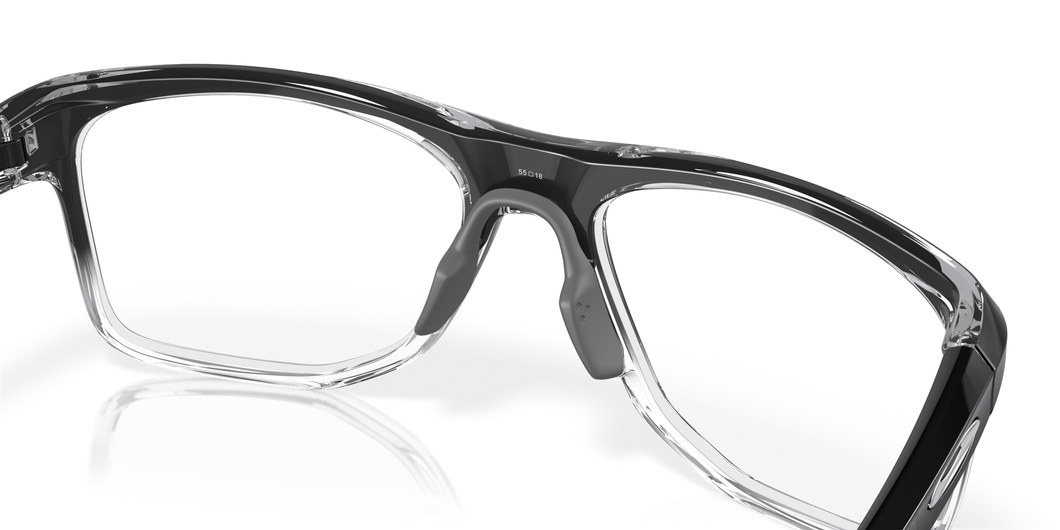 Detail03 Oakley Knolls OX 8144 Glasses Transparent / Black