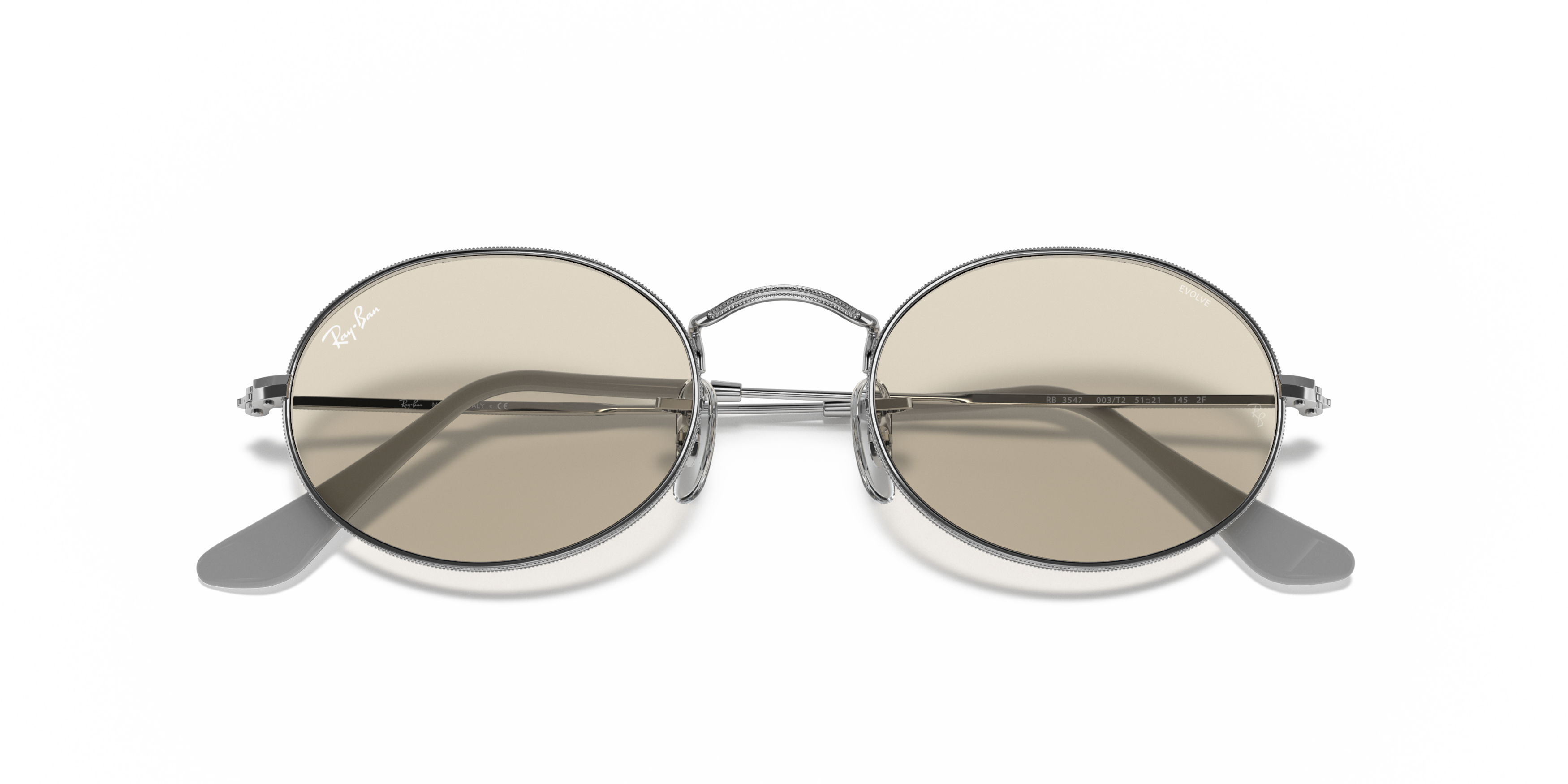 [products.image.folded] Ray-Ban Oval Solid Evolve RB3547 3/T2