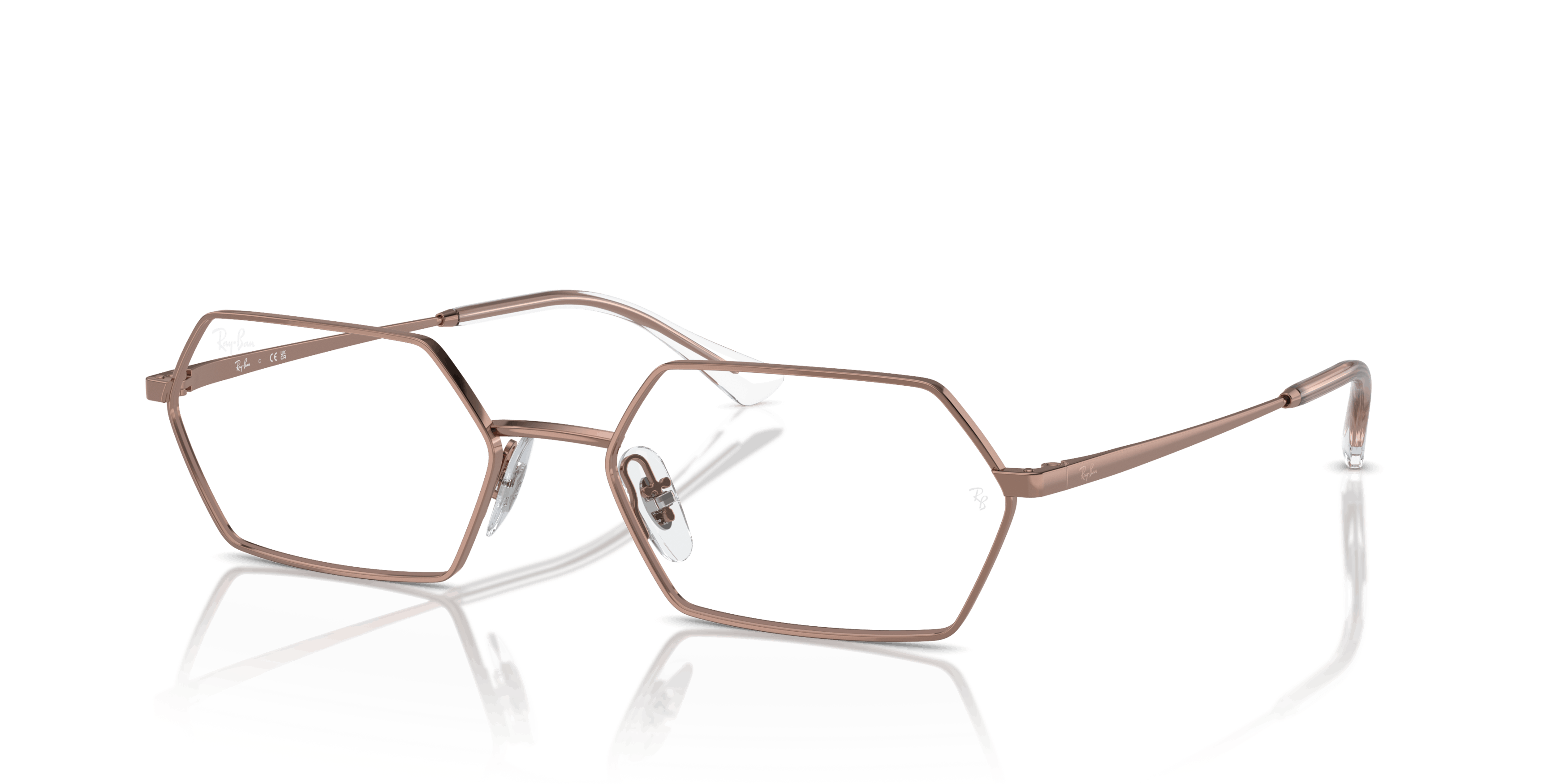 Angle_Left01, Ray-Ban Yevi 0RX6528 2943 Briller