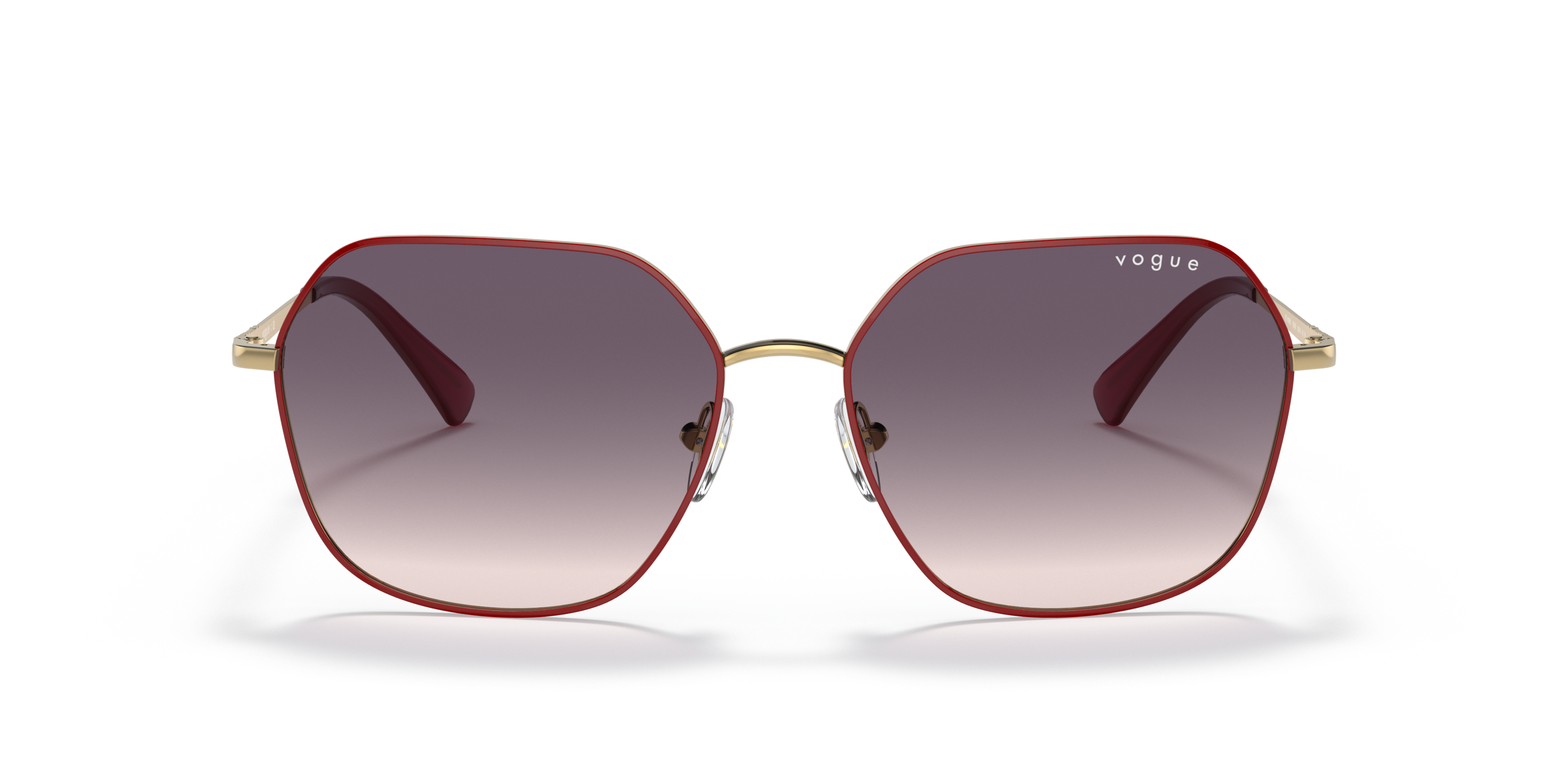 Front Vogue VO 4198S Sunglasses Grey / Red