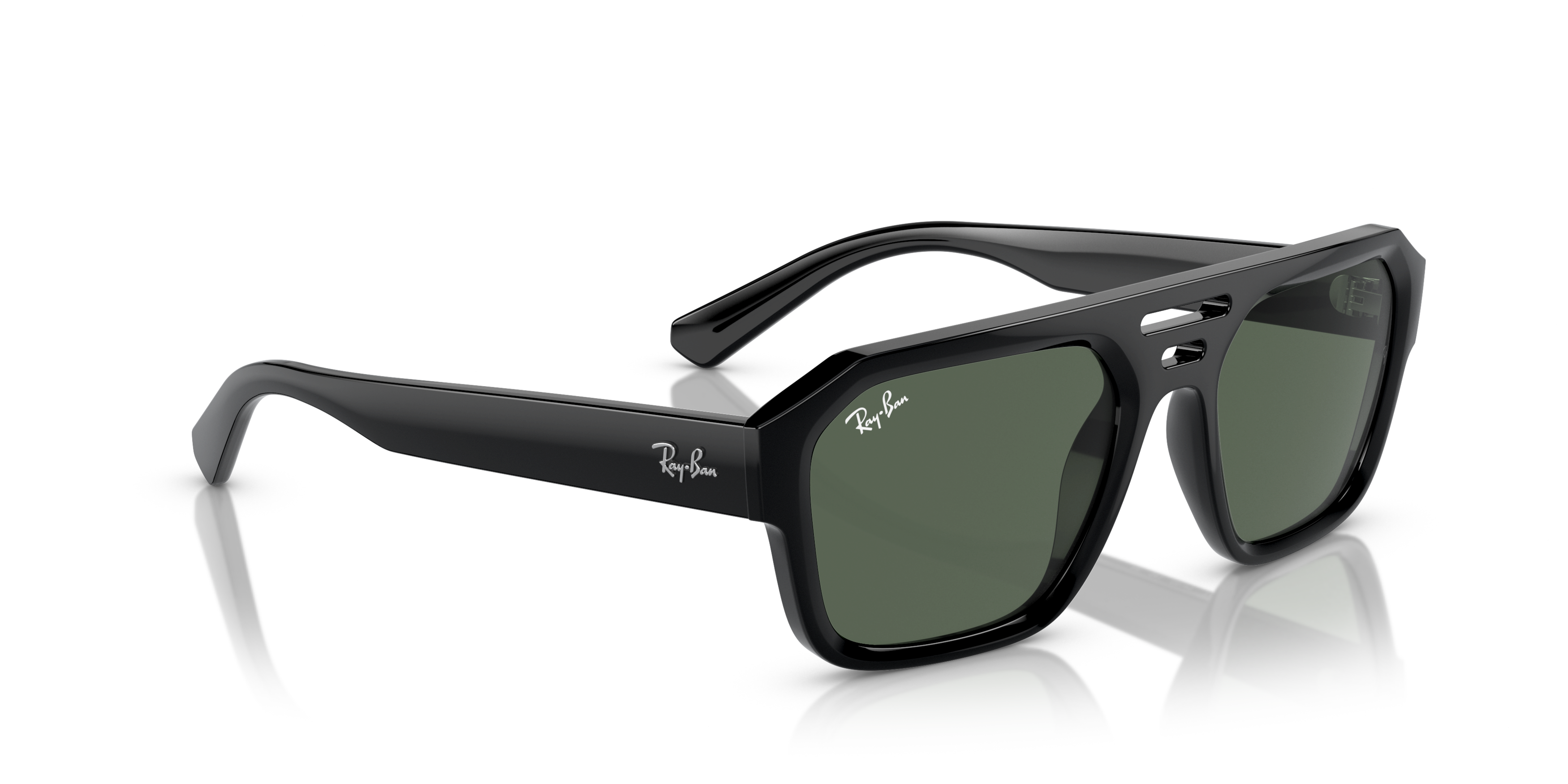 Angle_Right01 Ray-Ban 0RB4397 667771 Verde / Negro