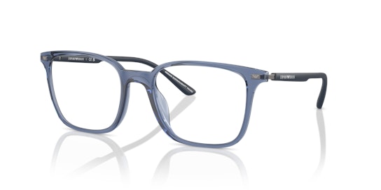 Emporio Armani EA 3242U Glasses Transparent / Blue