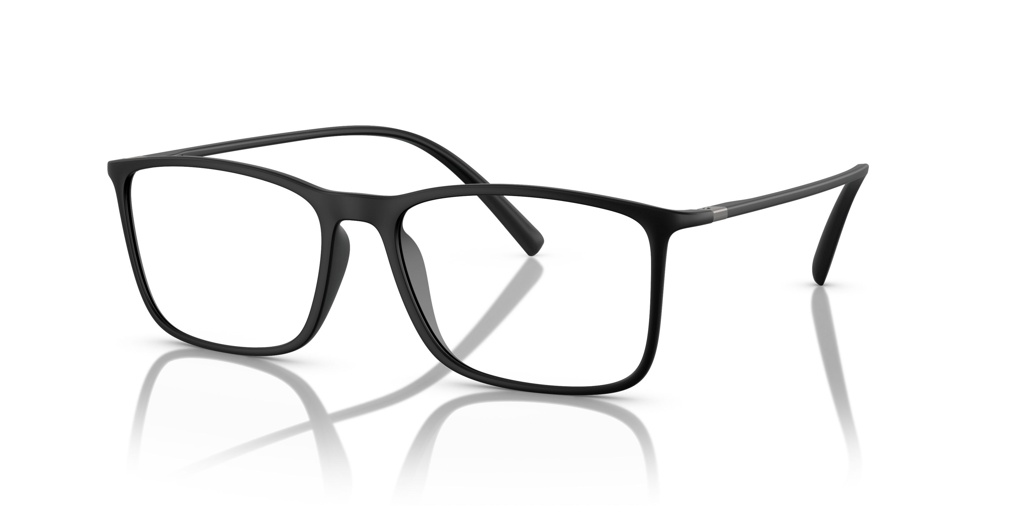 Angle_Left01 Giorgio Armani AR 7244U Glasses Transparent / Black
