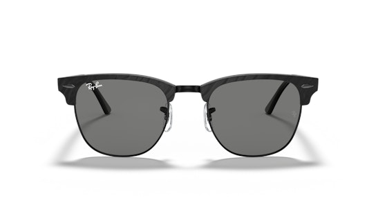 Ray-Ban Clubmaster Marble RB3016 1305B1 Grijs / Zwart