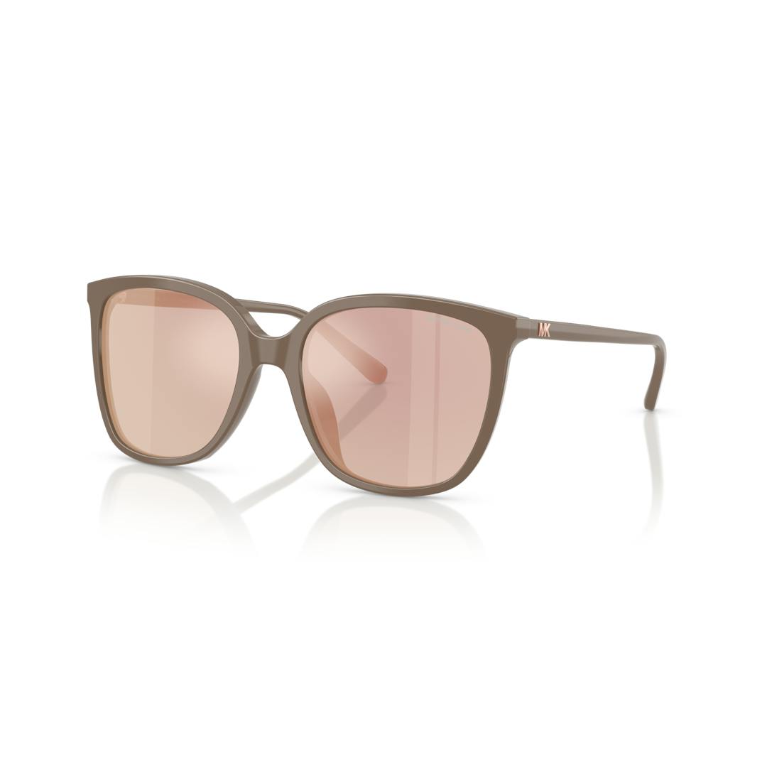 Michael Kors Anaheim 0MK2137U Solbriller - Firkantede Grå Spejlede Linser