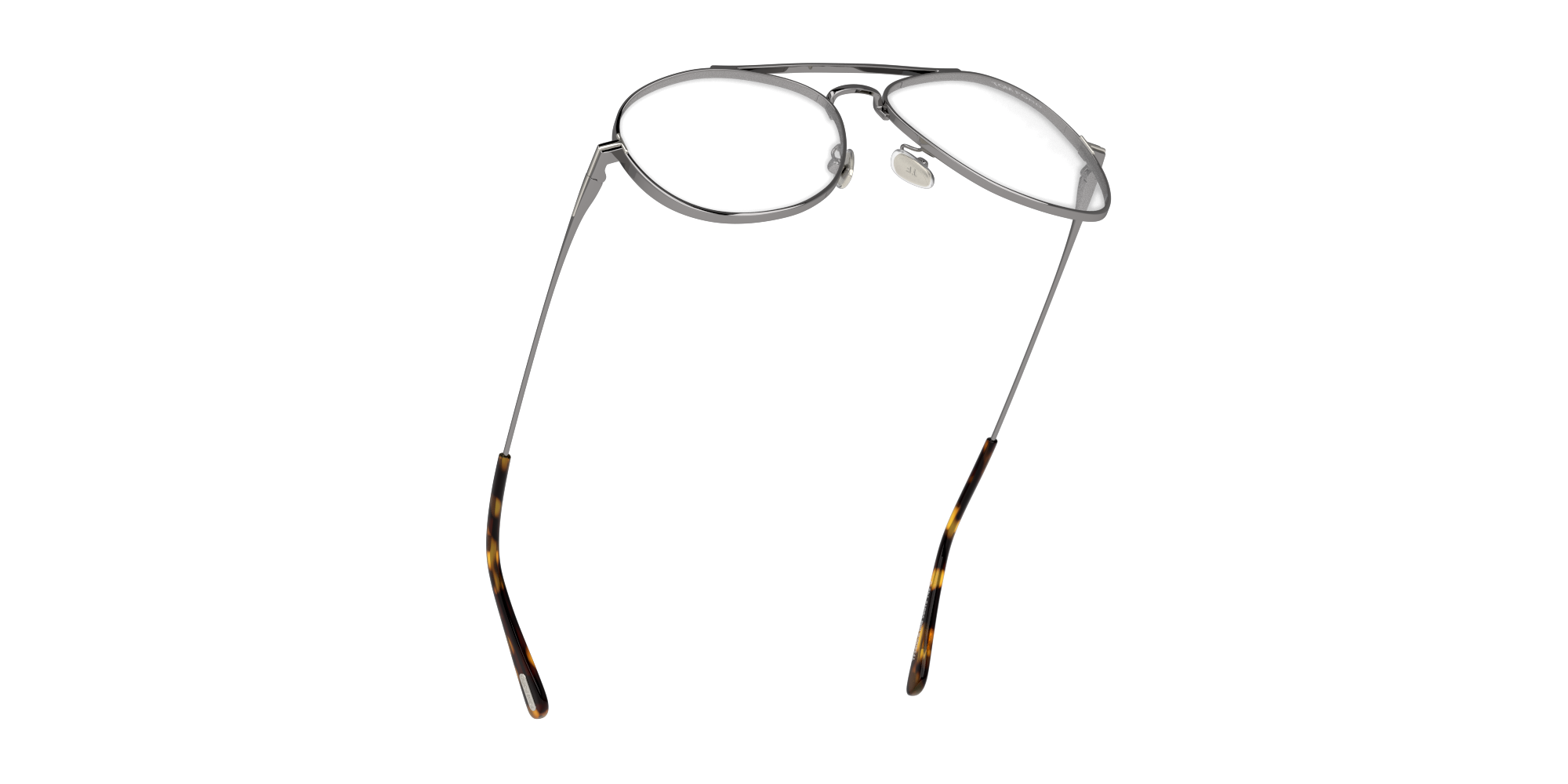 Bottom_Up Tom Ford FT 5800-B (008) Glasses Transparent / Grey