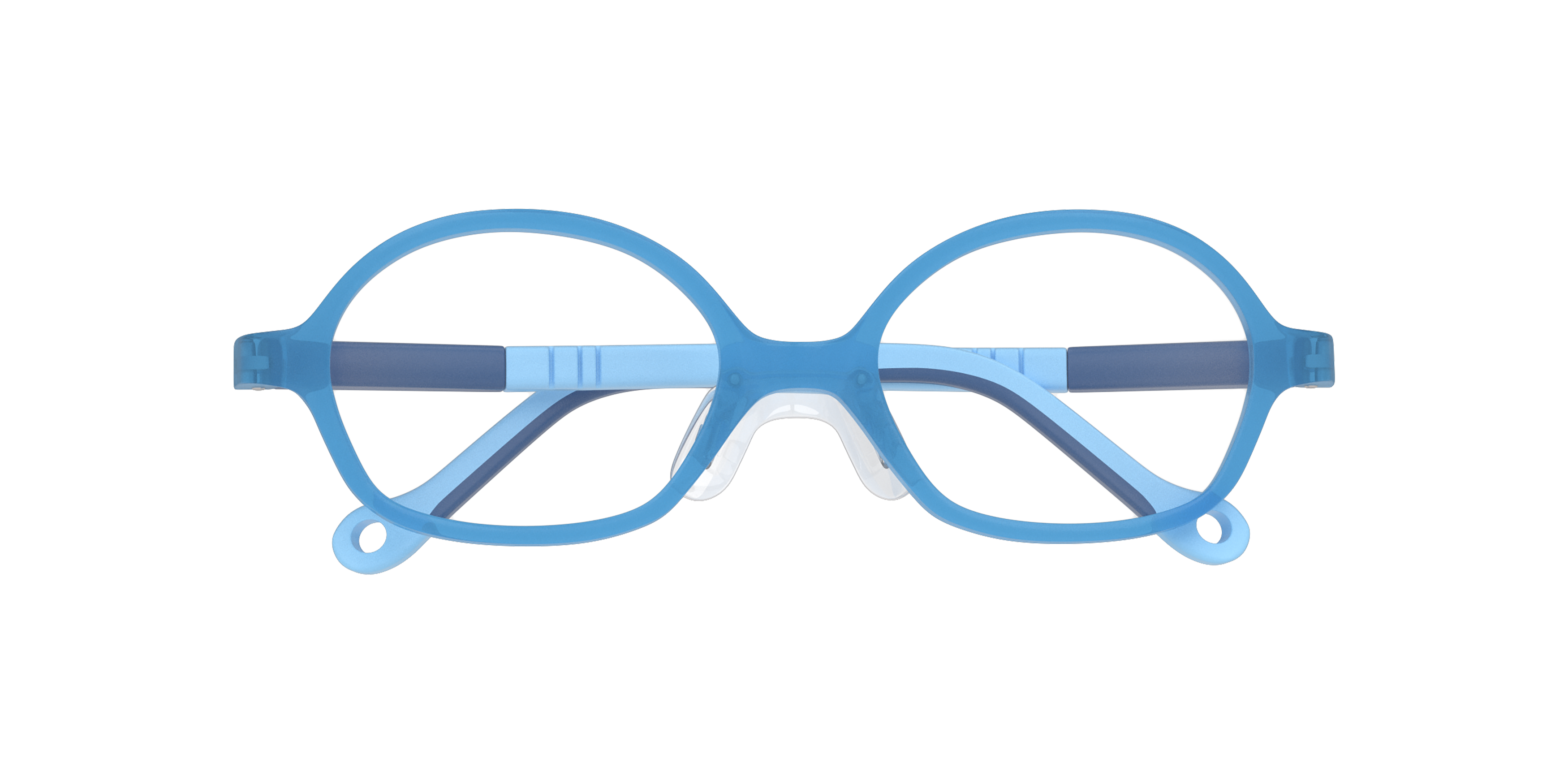 Folded Vision Express POO03 (C07) Glasses Transparent / Blue