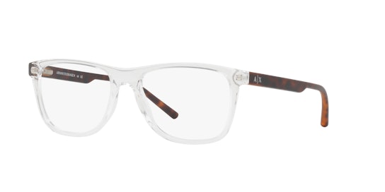 Armani Exchange AX 3048 (8235) Glasses Transparent / White