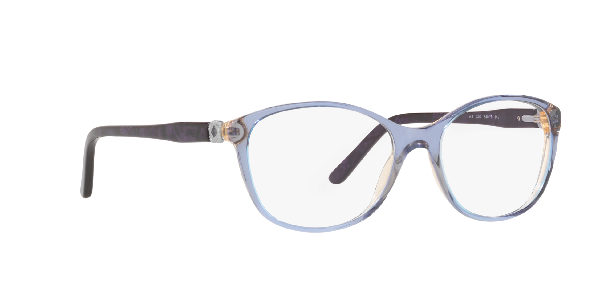 Angle_Right01 Sferoflex SF 1548 (C352) Glasses Transparent / Purple