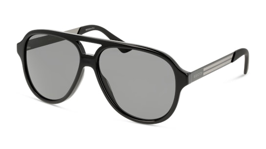 Gucci GG 0688S (001) Sunglasses Grey / Grey
