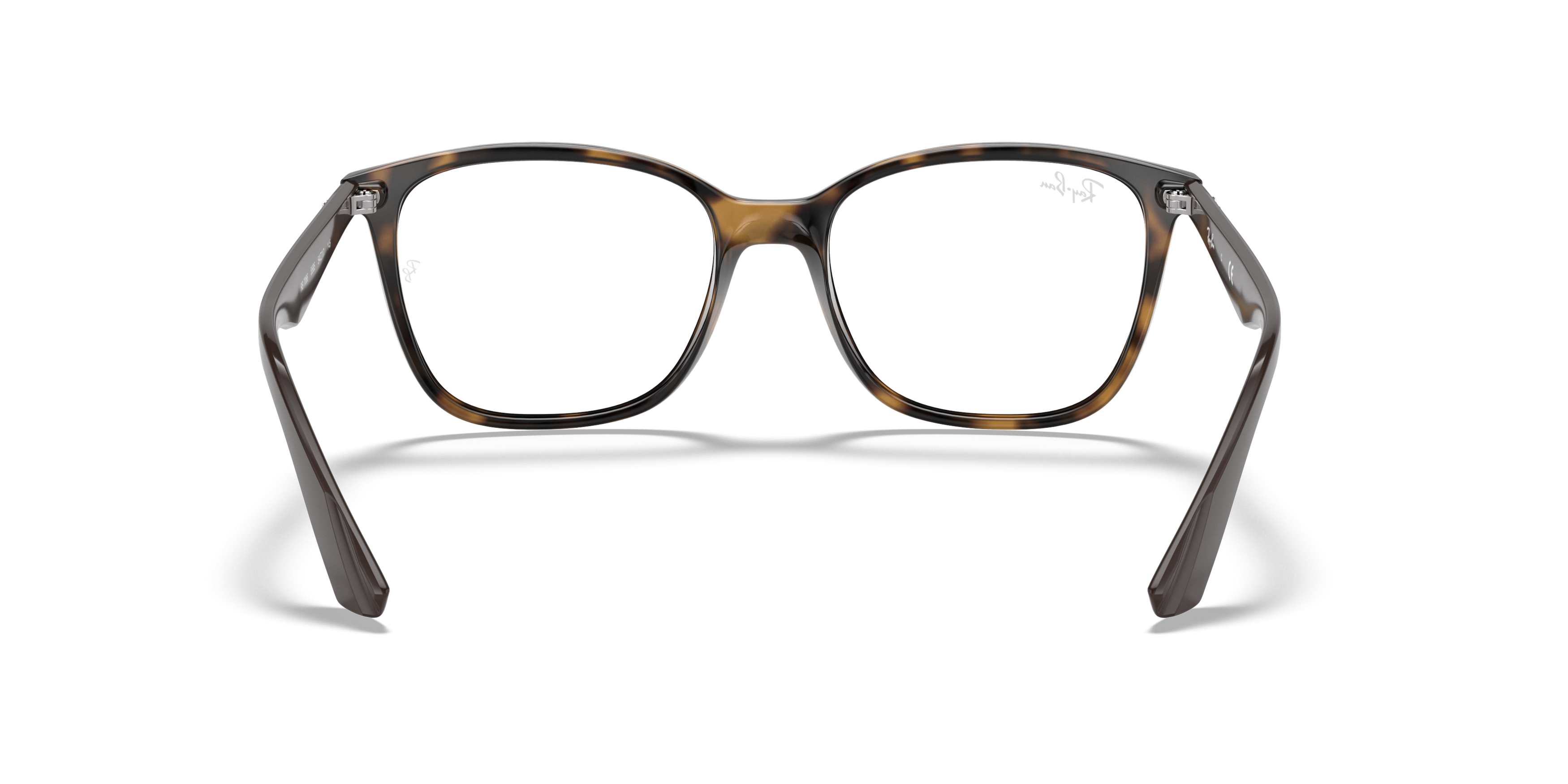 Detail02 Ray-Ban RX 7066 Glasses Transparent / Havana